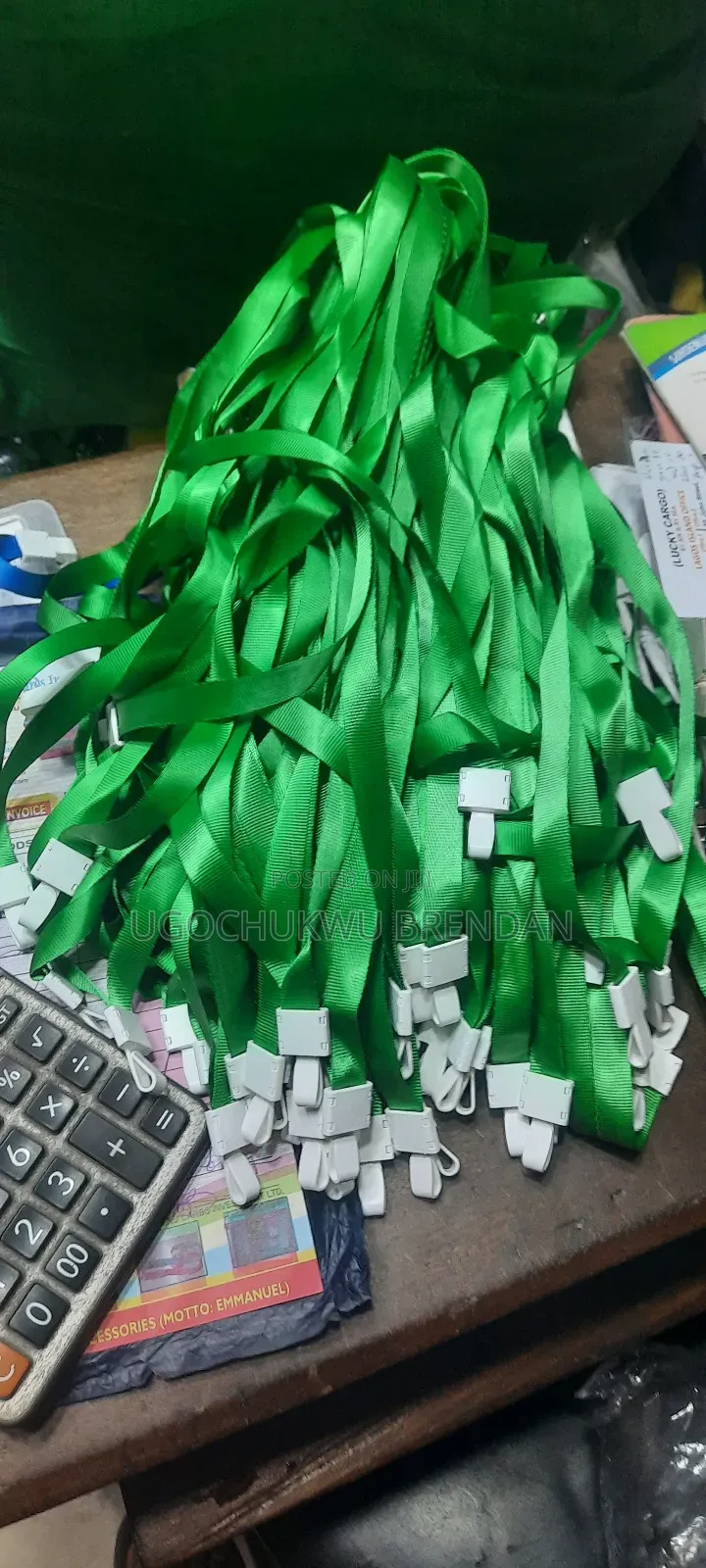 Lanyards (Flat White Head 15mm 100pcs 9,000)