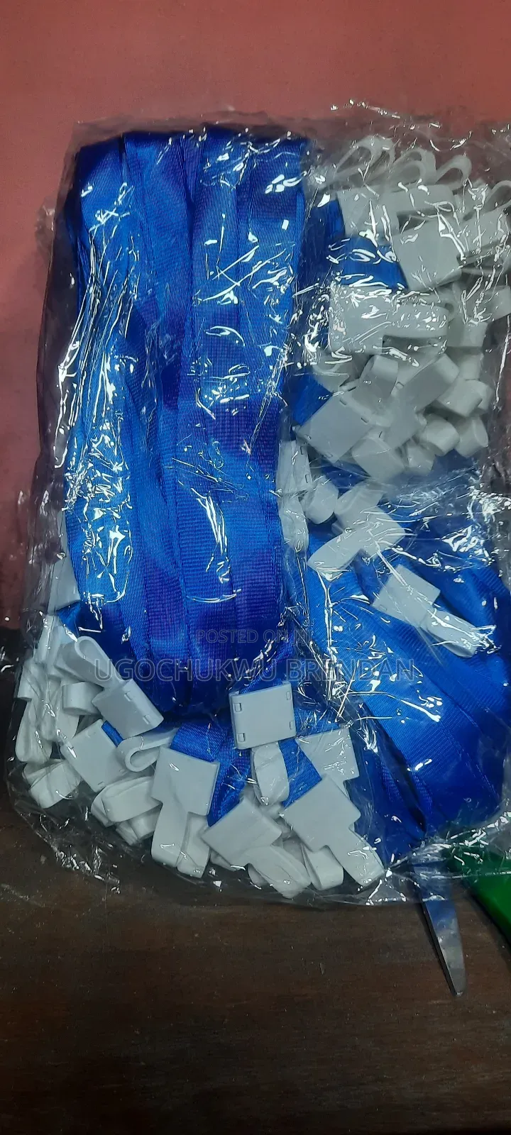 Lanyards (Flat White Head 15mm 100pcs 9,000)
