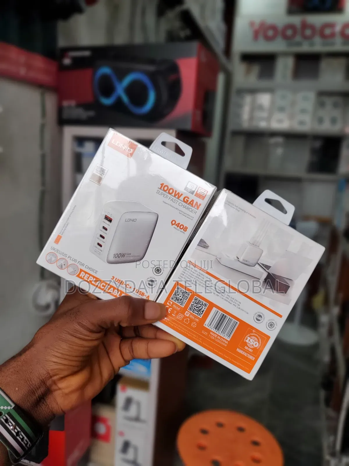 Ldnio 100W Gan Super Fast Charger Q408