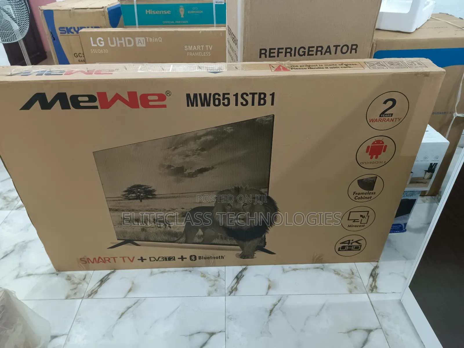 Powerful MEWE 65 Inches Smart Television