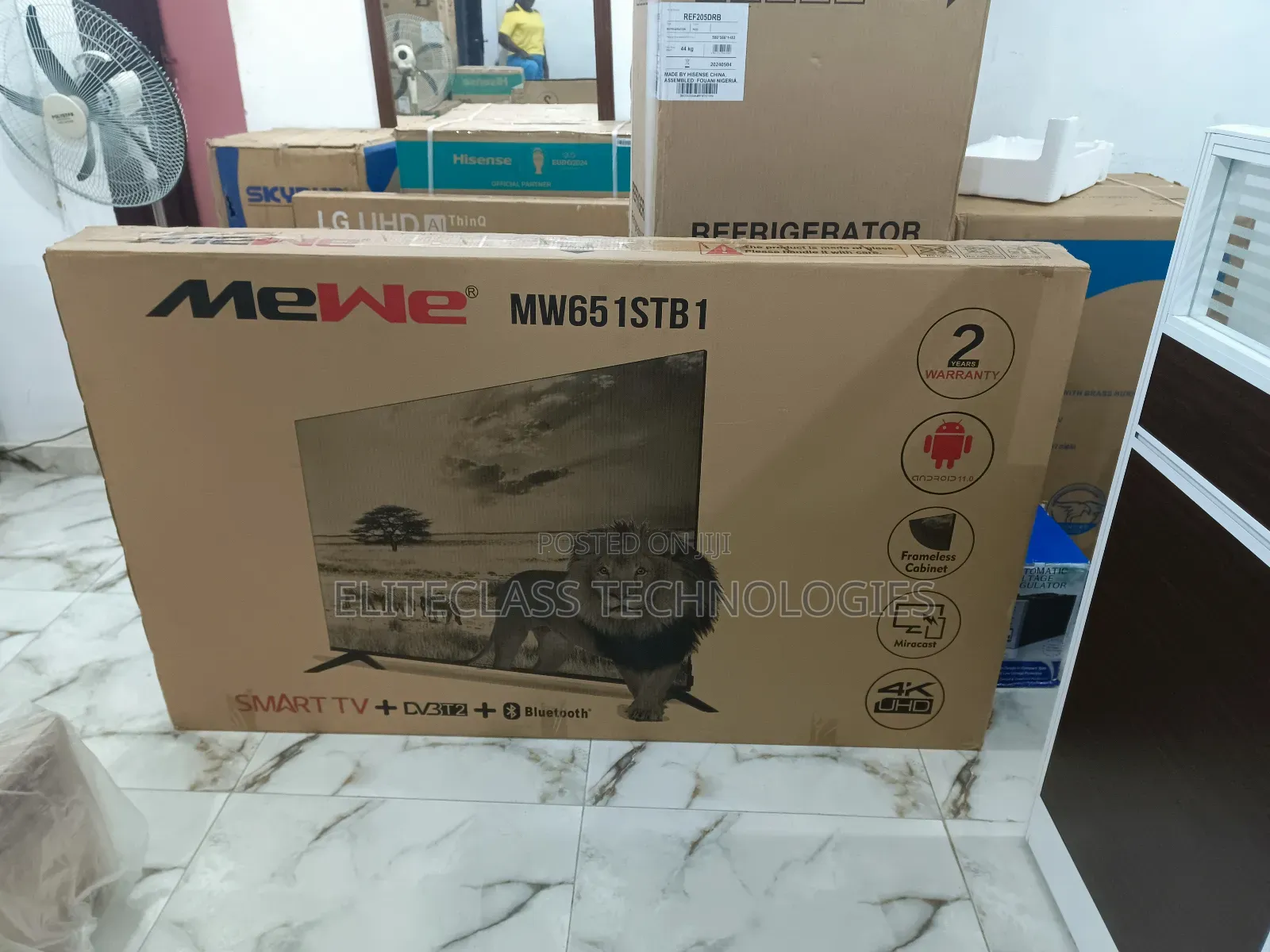 Admirable MEWE 65 Inches Smart TV