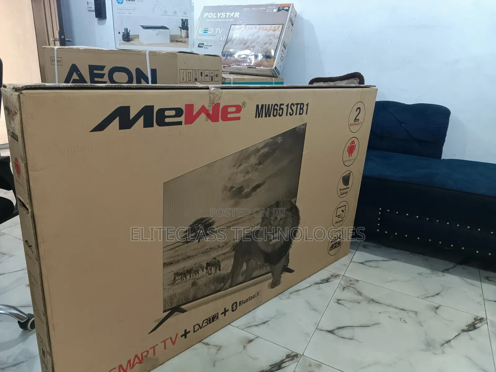 High Effective MEWE 65" Smart TV