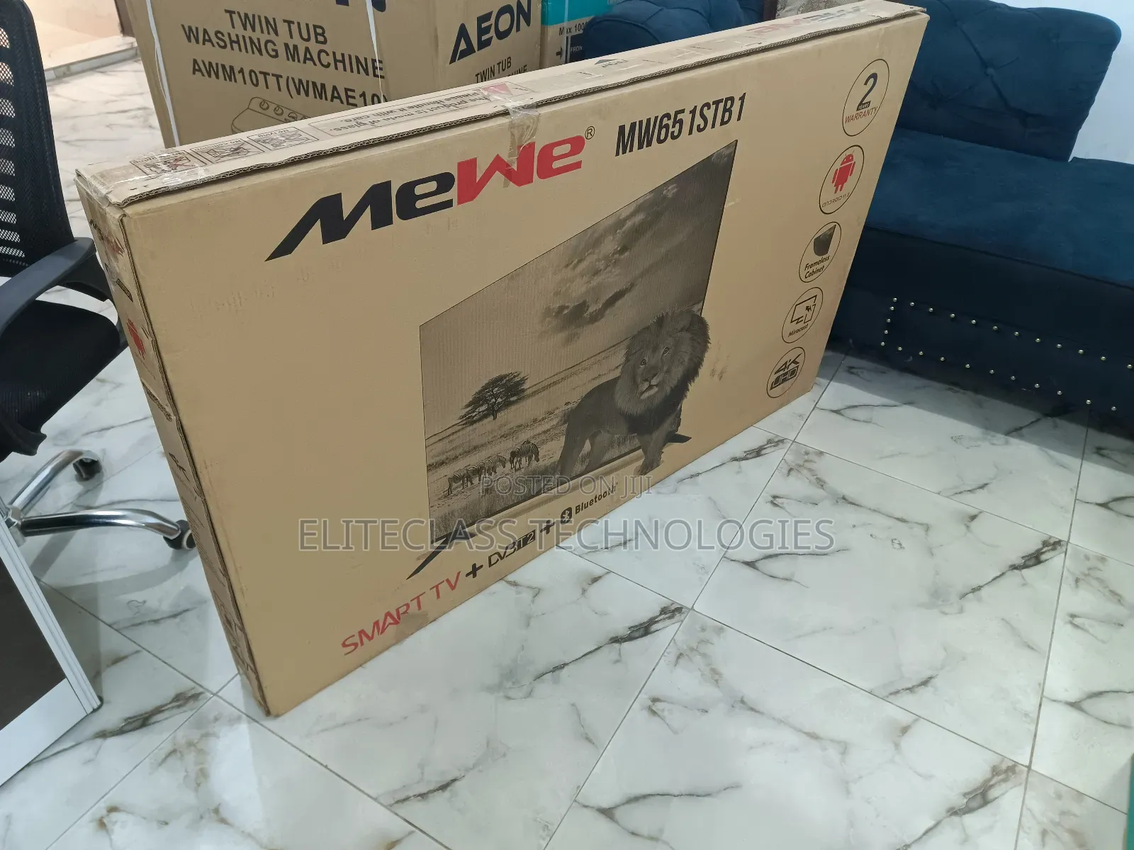 High Effective MEWE 65" Smart TV