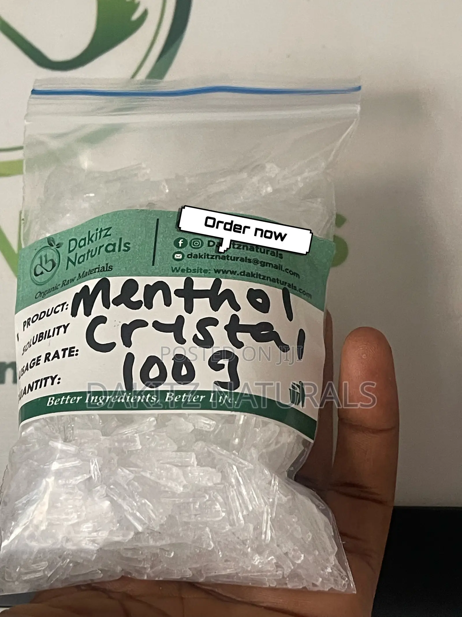 Menthol Crystal 100g