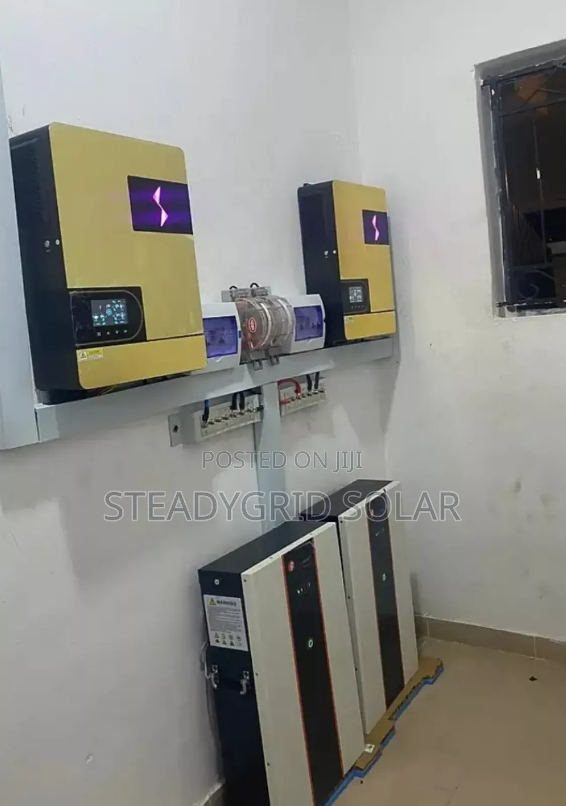 10kva Solar Powered Inverter Installation For A Bungalow