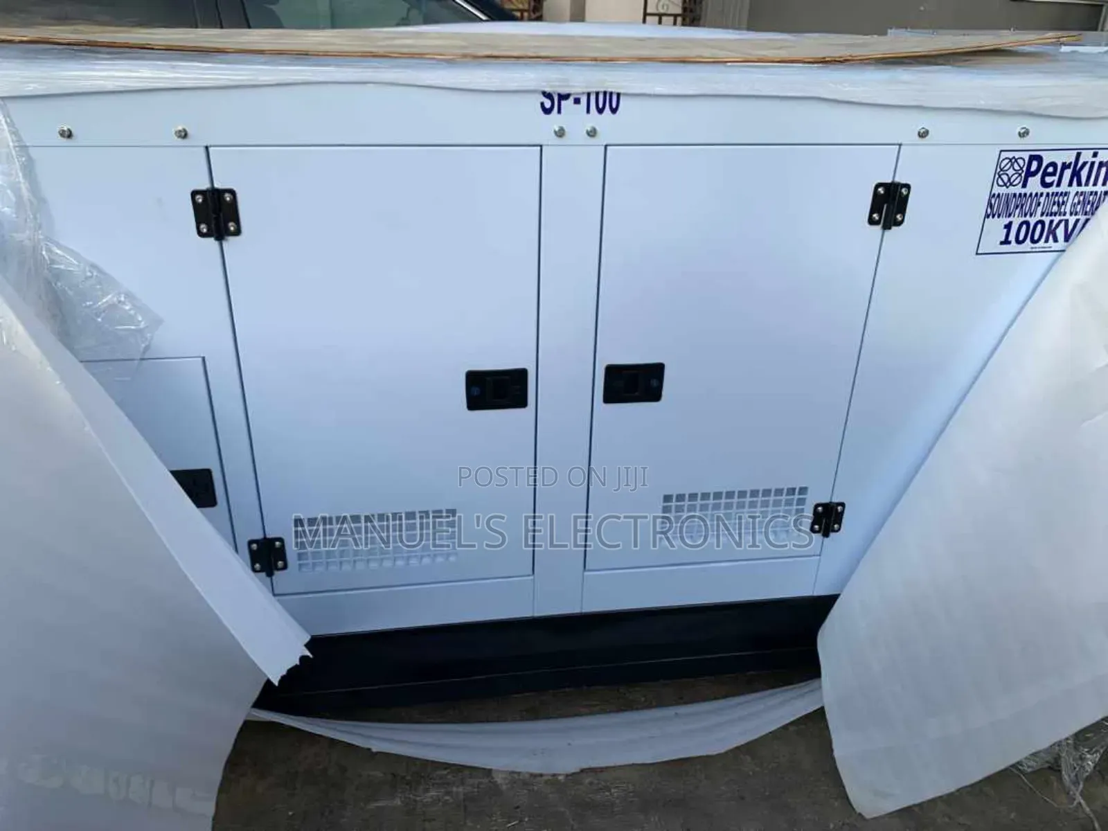 {}{}Sp100kva Brand New Perkins Diesel Soundproof Generator