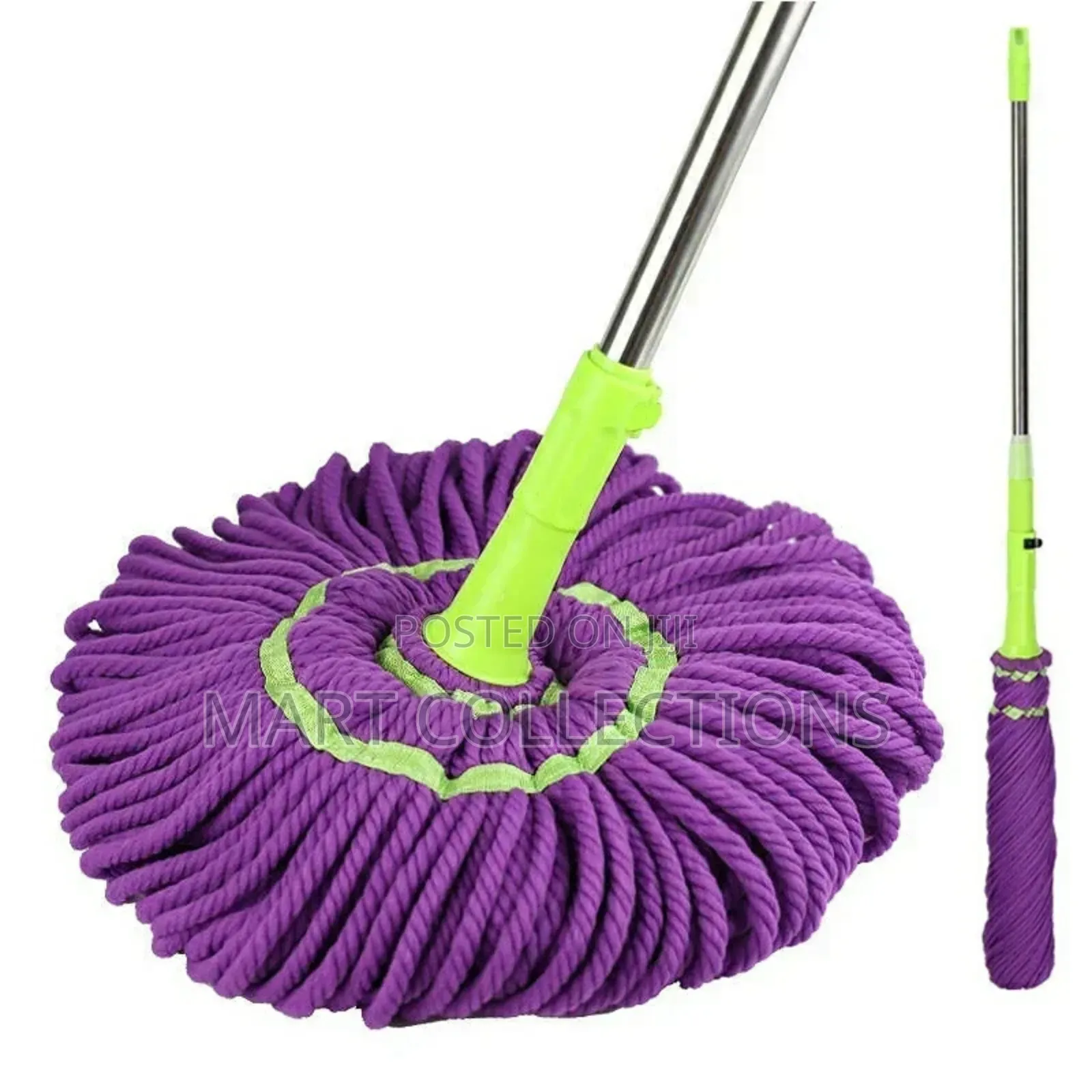 Self Wringing Twist Mop, Microfiber Squeeze Mop