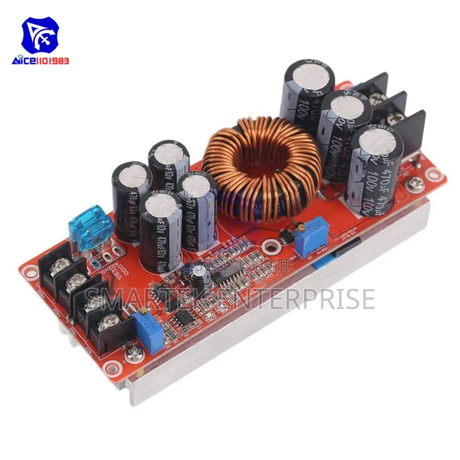 20A 1200W Boost Constant E Voltage Power Supply IN 8-60v