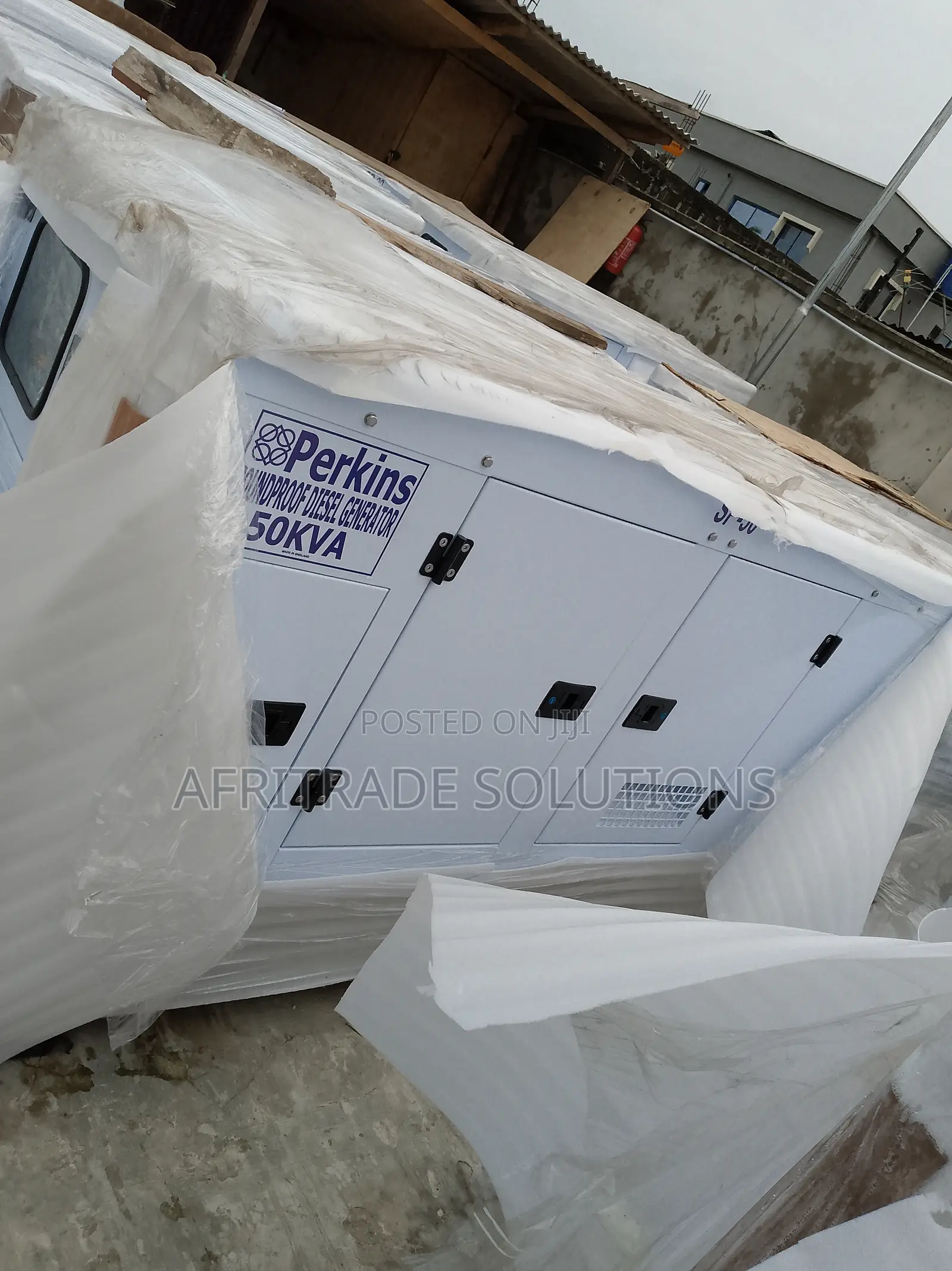 New 50kva Perkins Sound-Proof Generator