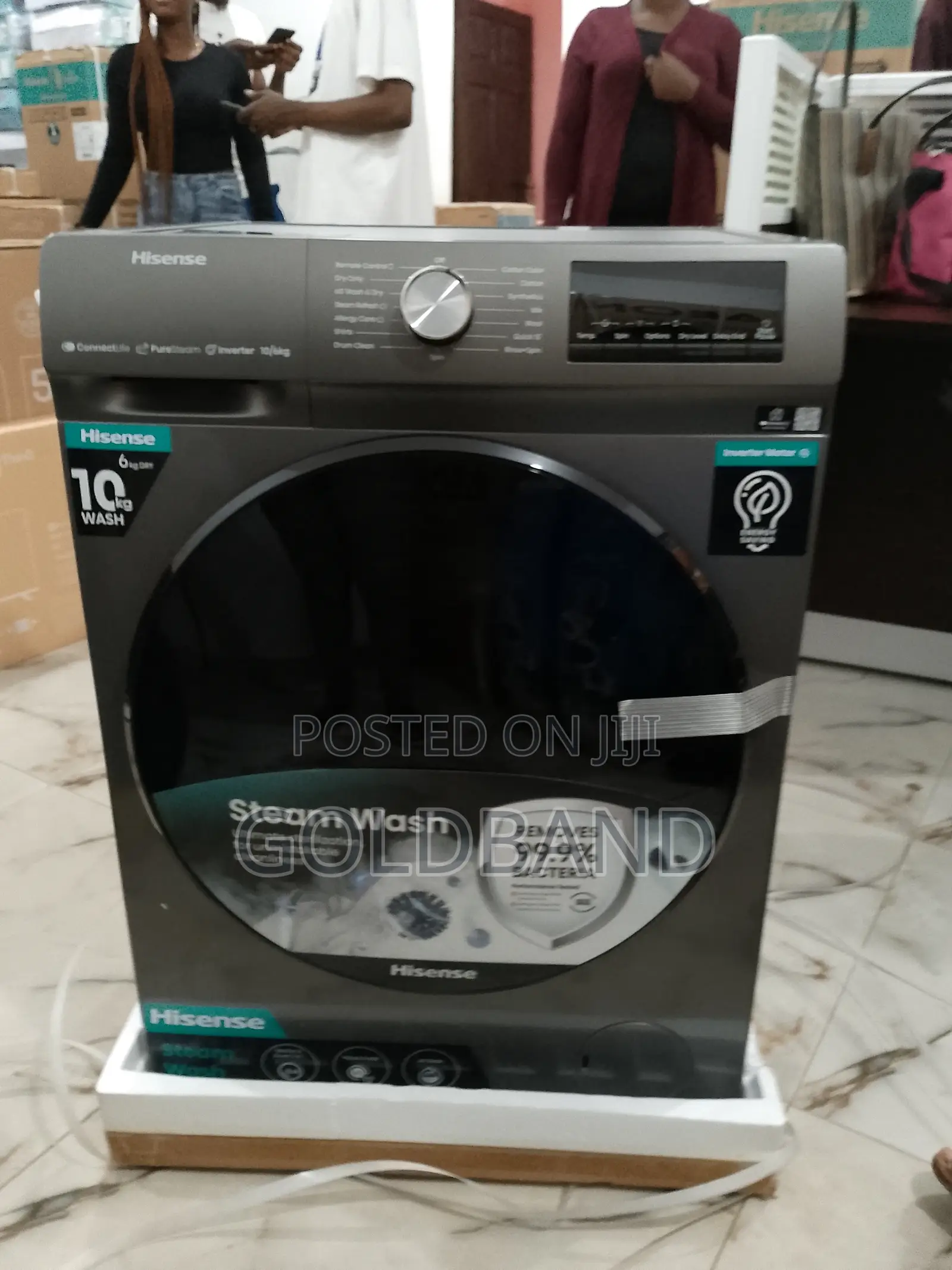 New-in Hisense Wash and Dry Machine "Wd3q1043bt-Wd3q"