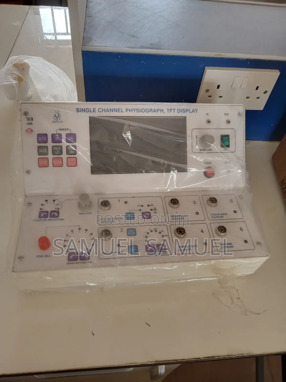 Physiograph Single Channel TFT Display