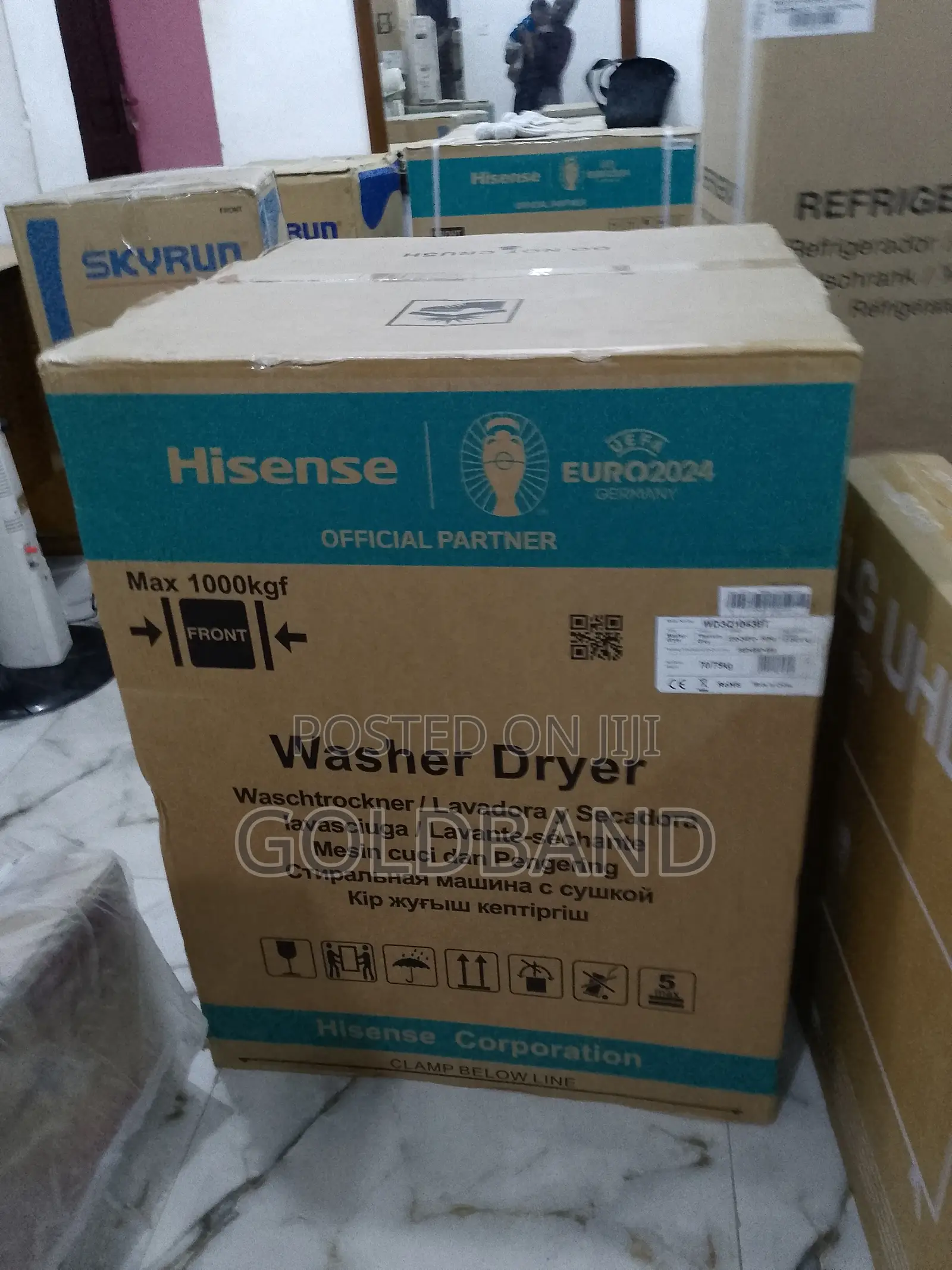 Time-Saving Hisense Wash and Dry Machine "Wd3q1043bt-Wd3q"