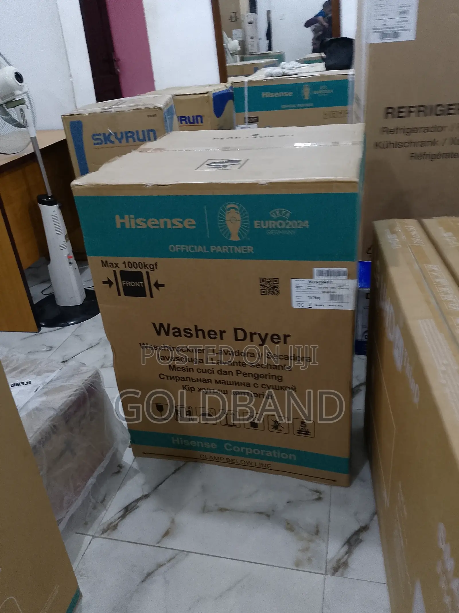 Strong Hisense Wash and Dry Machine "Wd3q1043bt-Wd3q"