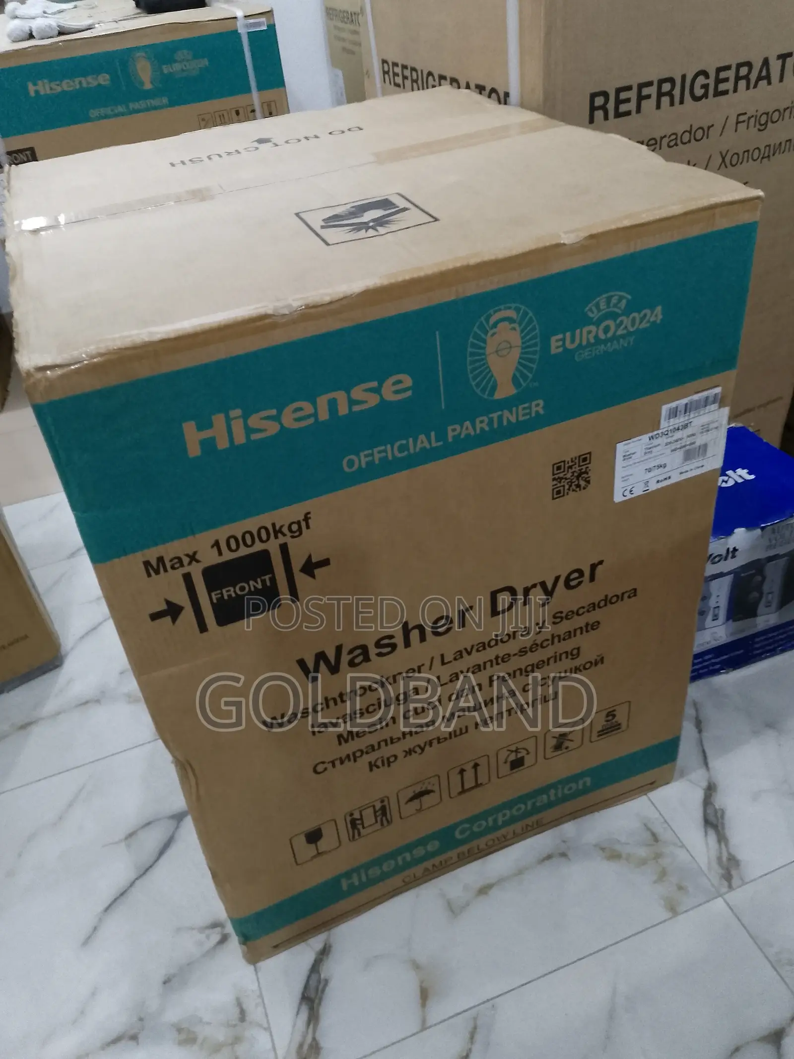 Efficient Hisense Wash and Dry Machine "Wd3q1043bt-Wd3q"