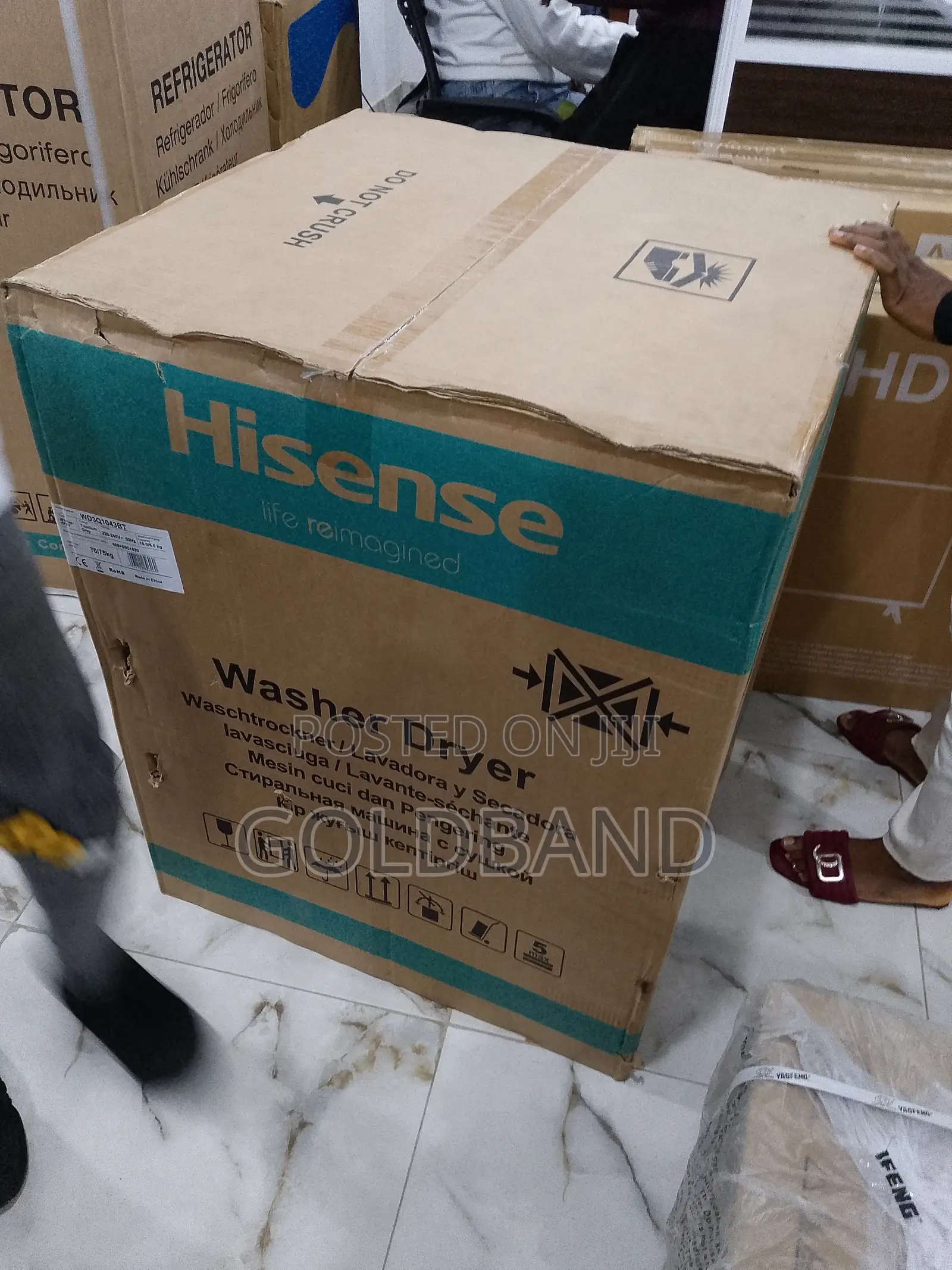 Premium Selling Hisense Wash and Dry Machine Wd3q1043bt-Wd3q