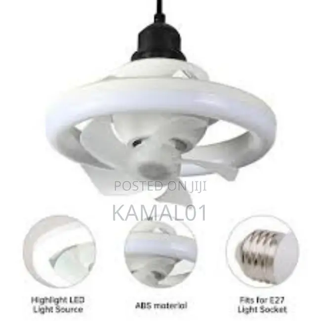 LED Light Fan