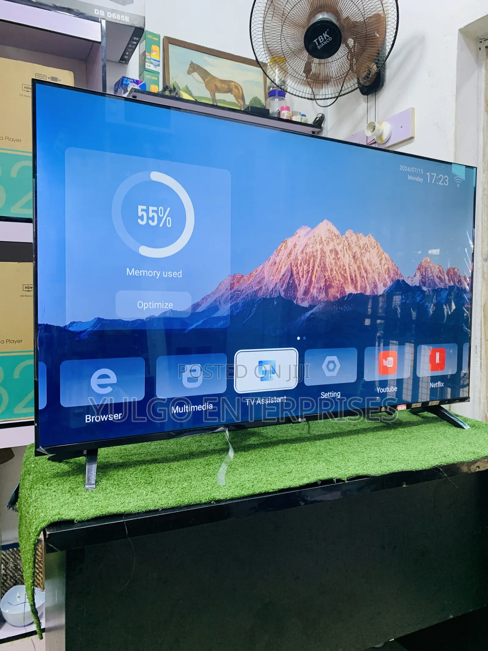 Lg 65 Inch Smart Tv Netflix, Youtube, Bluetooth