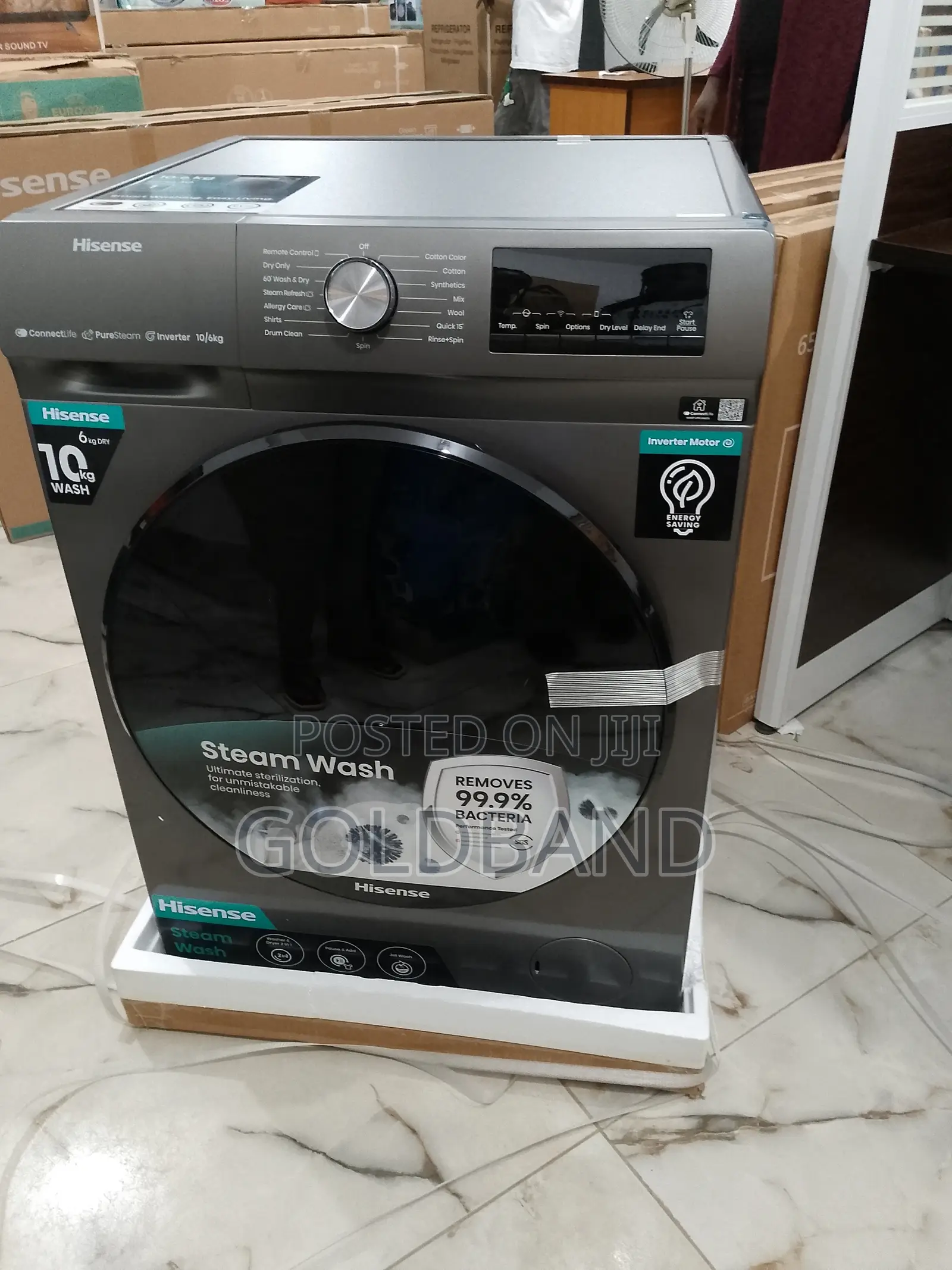 Best Produced Hisense Wash and Dry Machine "Wd3q1043bt-Wd3q"
