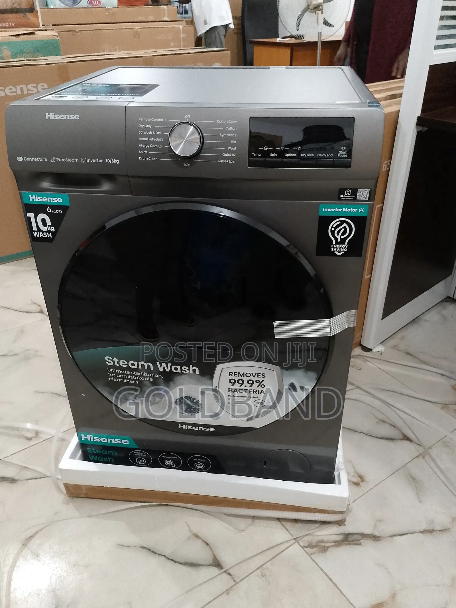 Unique Hisense Wash and Dry Machine "Wd3q1043bt-Wd3q"
