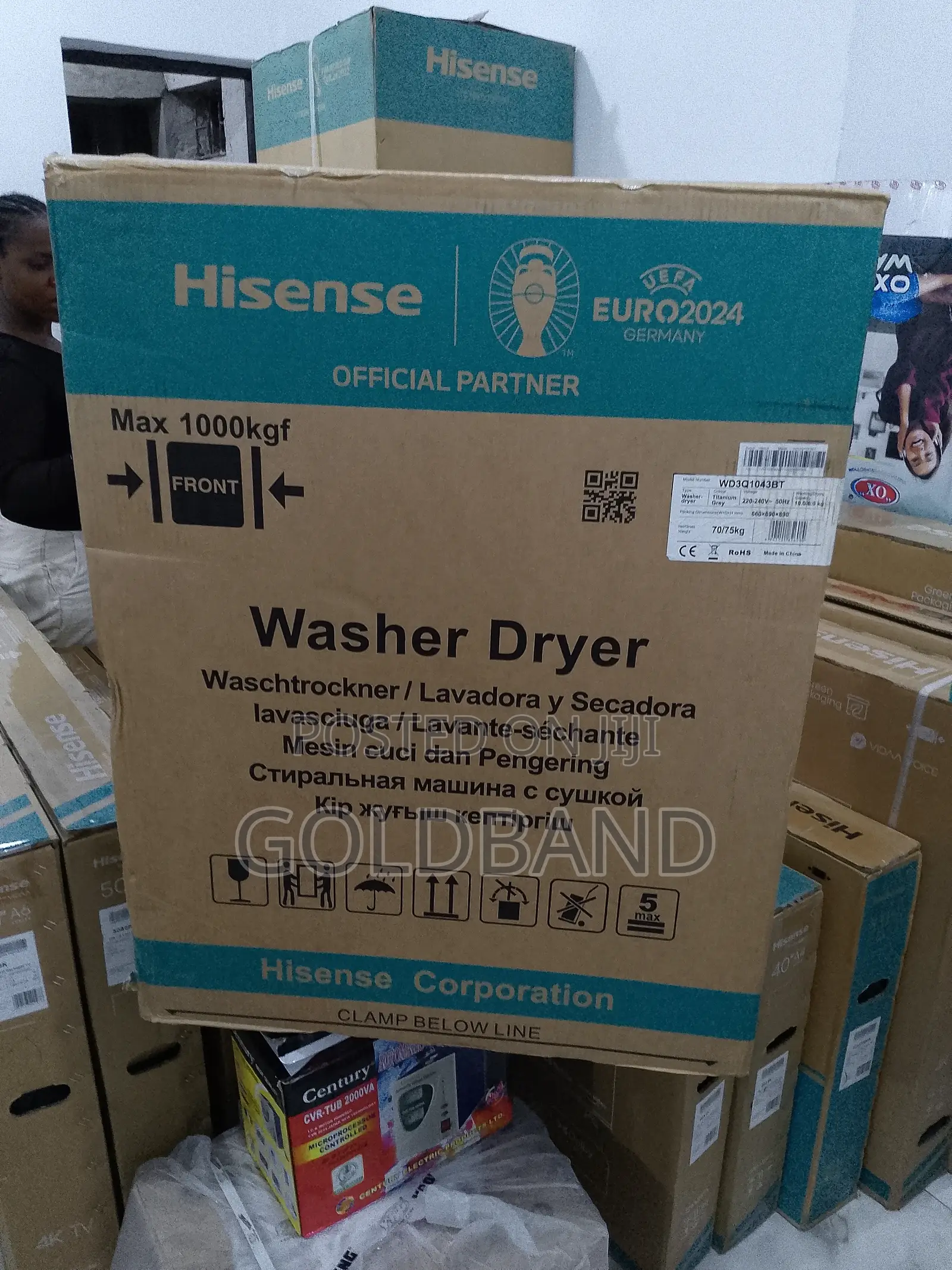Unique Hisense Wash and Dry Machine "Wd3q1043bt-Wd3q"