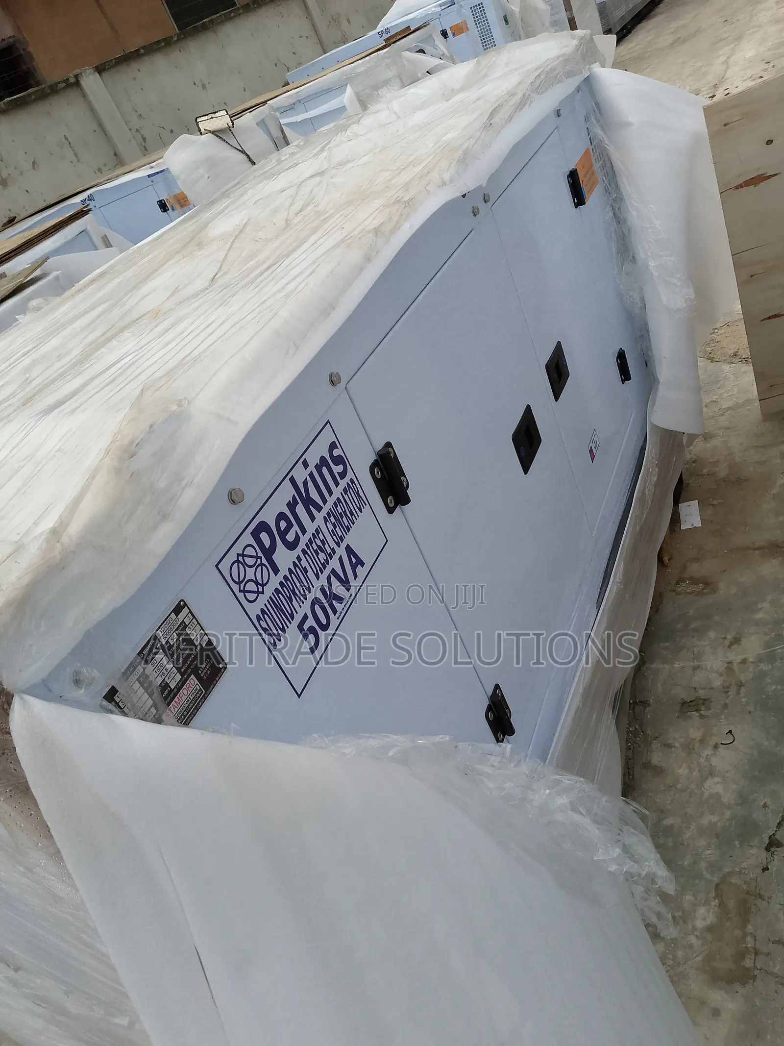 New Perkins 50kva Soundproof Diesel Generator Set