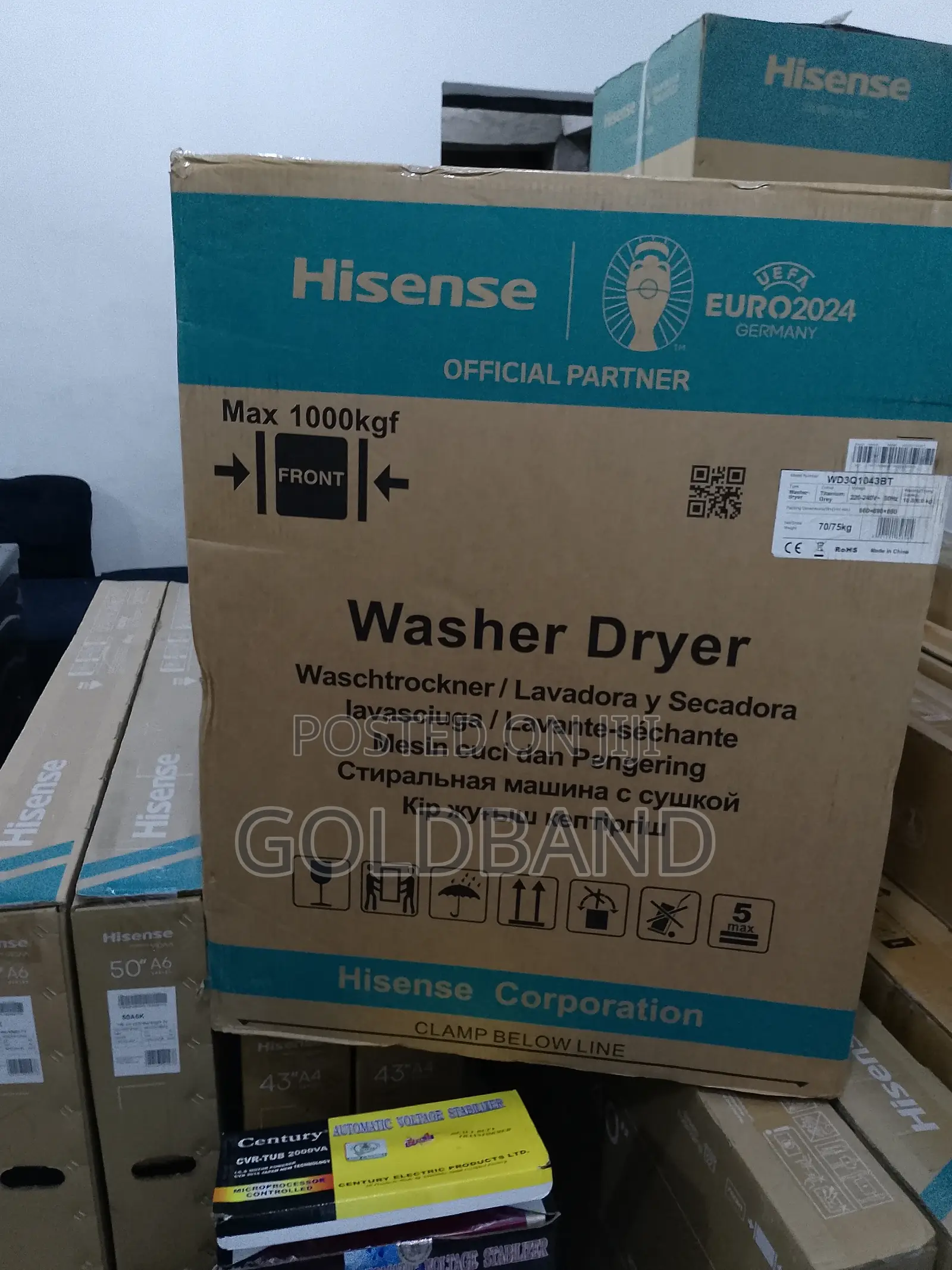 An Avaliable Hisense Wash and Dry Machine "Wd3q1043bt-Wd3q"