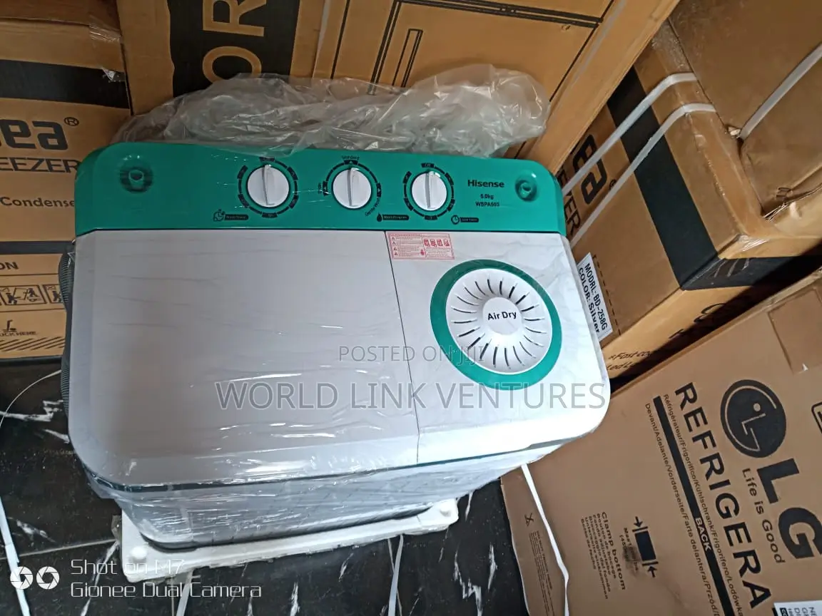 Hisense Twin Top Washing Machine 5kg Wspa503