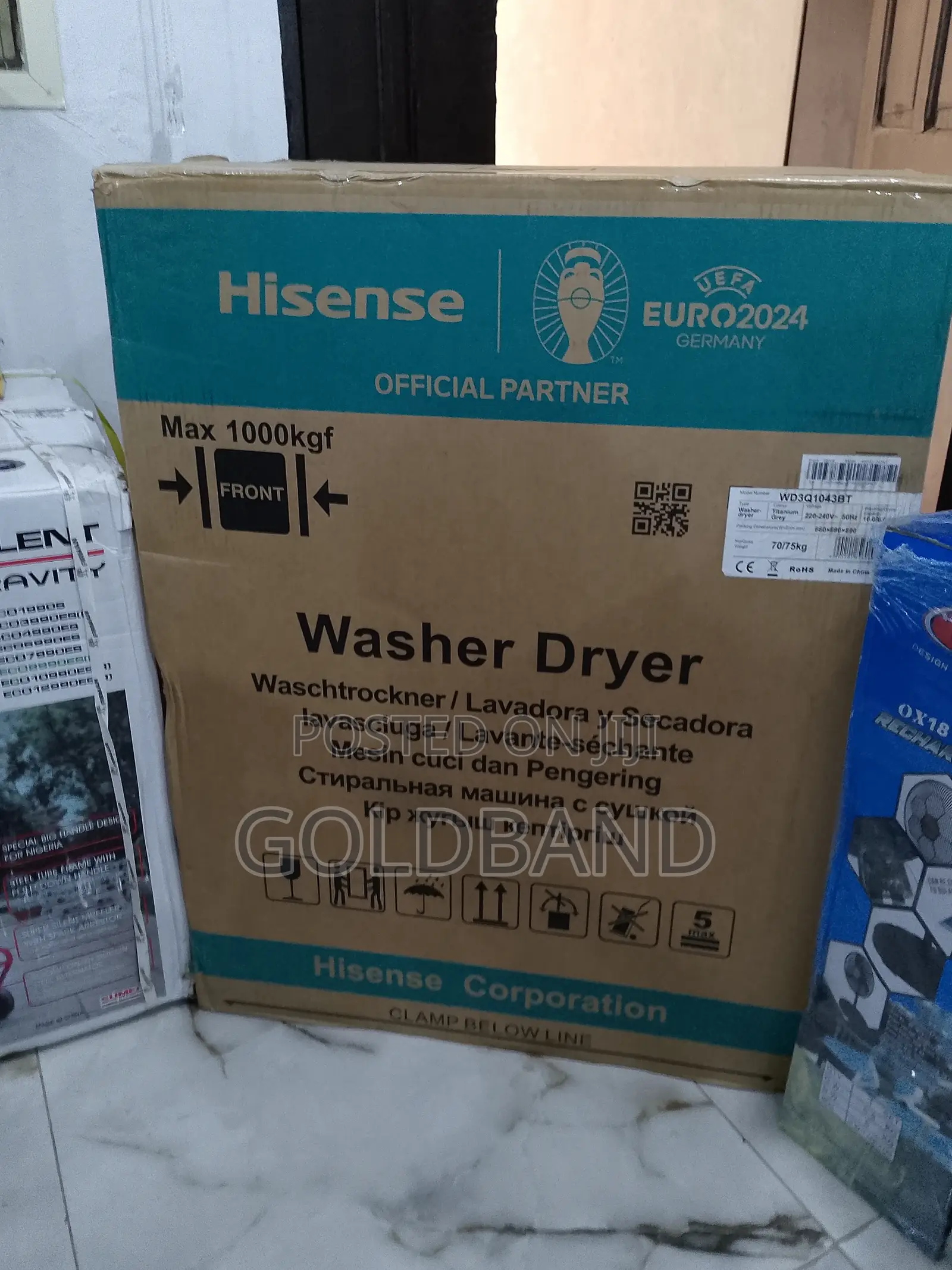 A Very Unique Hisense Wash and Dry Machine "Wd3q1043bt-Wd3q"