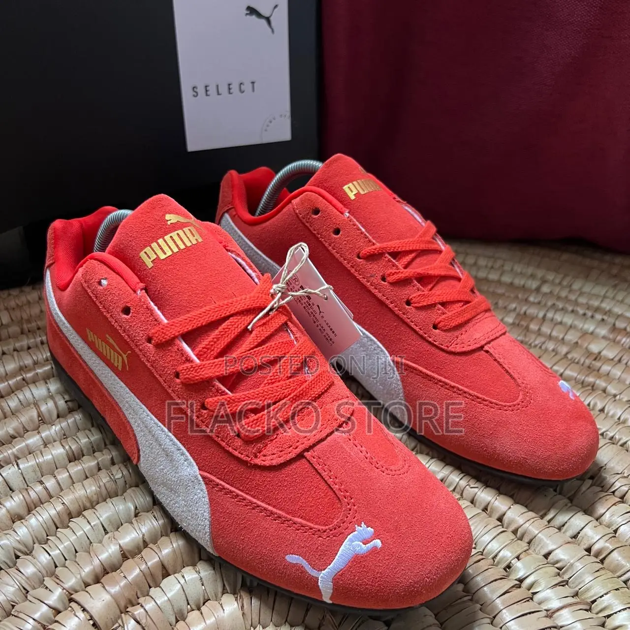 Original Puma Speedcat Ls High Risk Red Sneakers