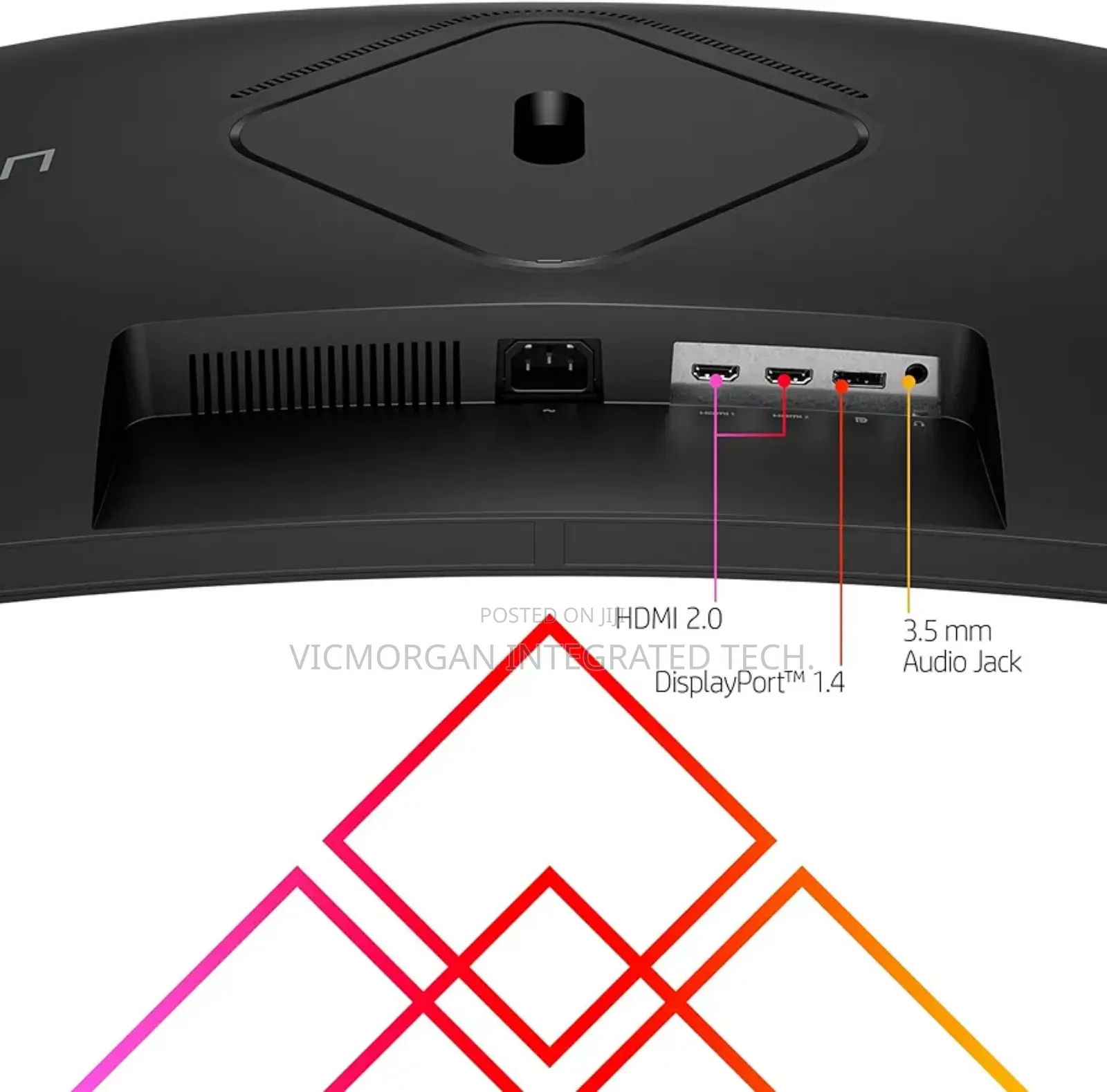 Hp Omen 32c QHD 165hz Curved Gaming Monitor