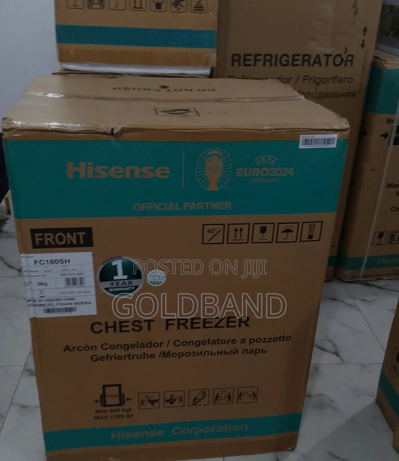 A Multifunctional 142L Hisense Chest Freezer "Fc180sh"
