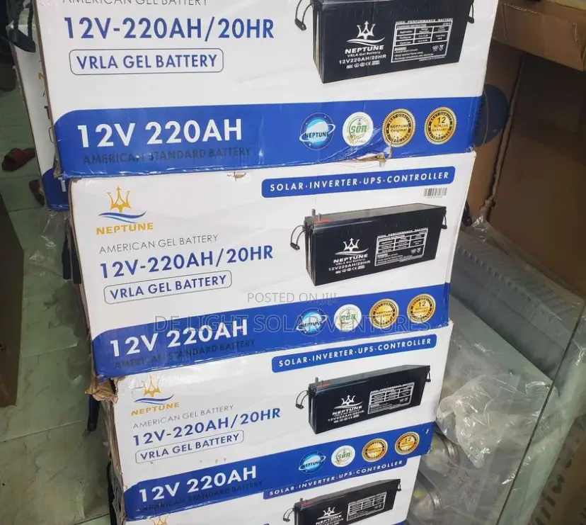 220ah 12v Neptune Dry Cell Battery