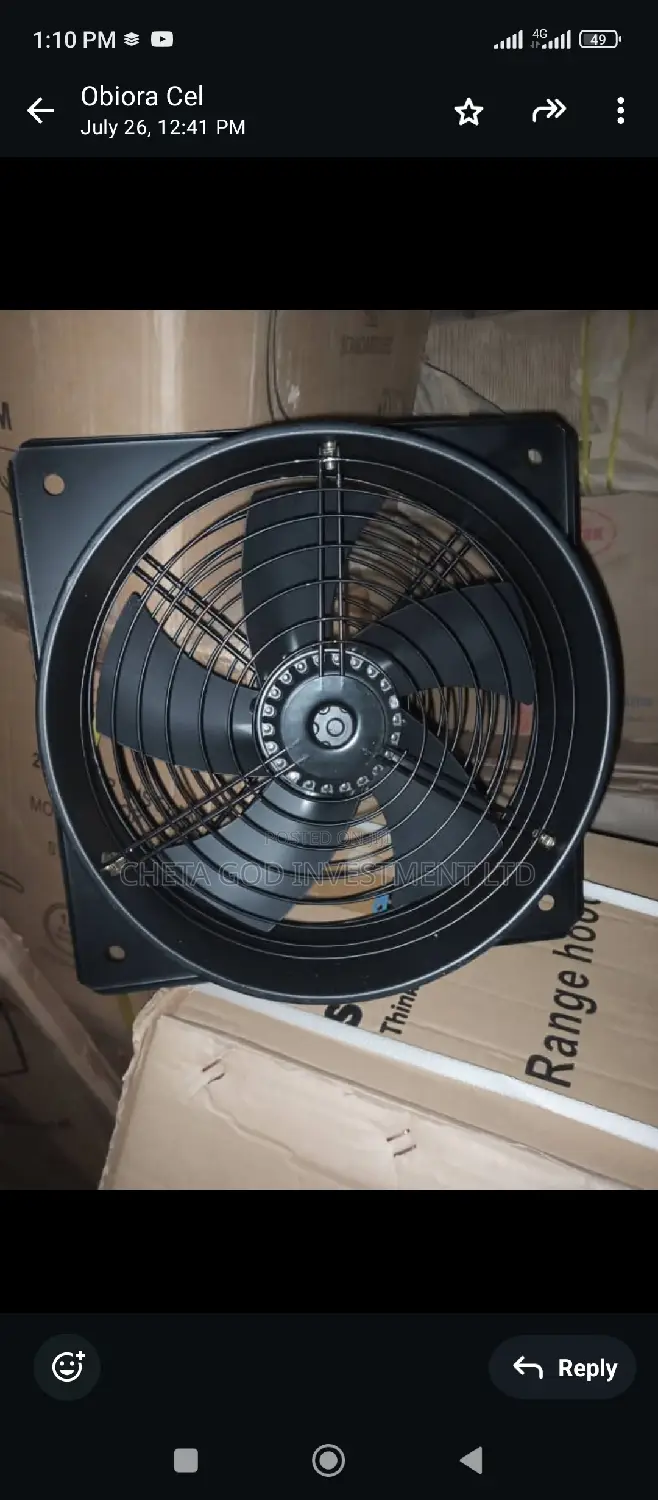 12"Inches Industrial Extractor Fan