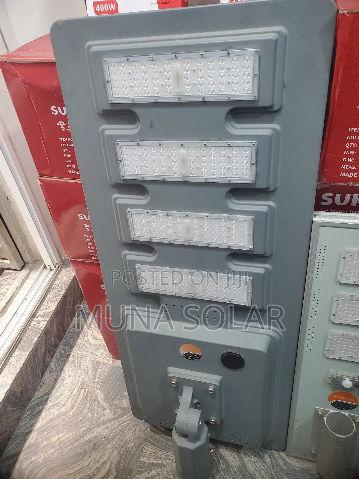 Aluminum Body All in One Solar Street Light