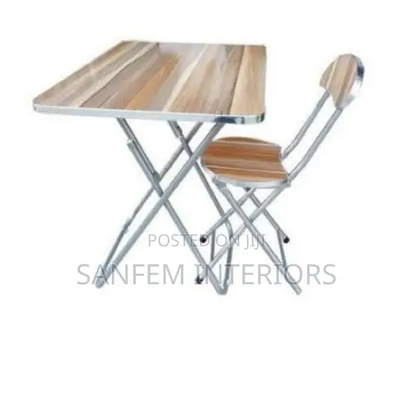 Foldable Chair and Table
