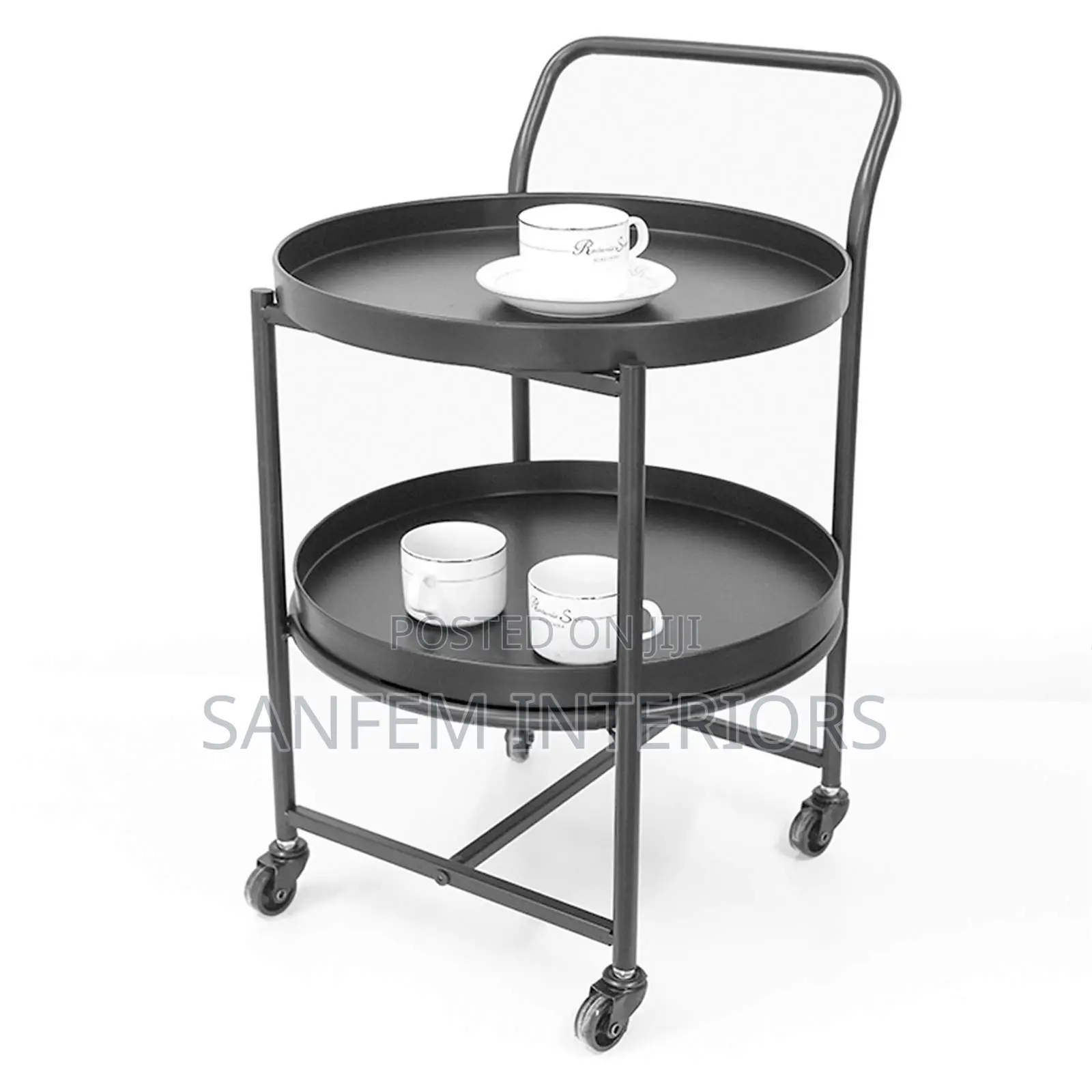 2 Tiers Kitchen Trolley