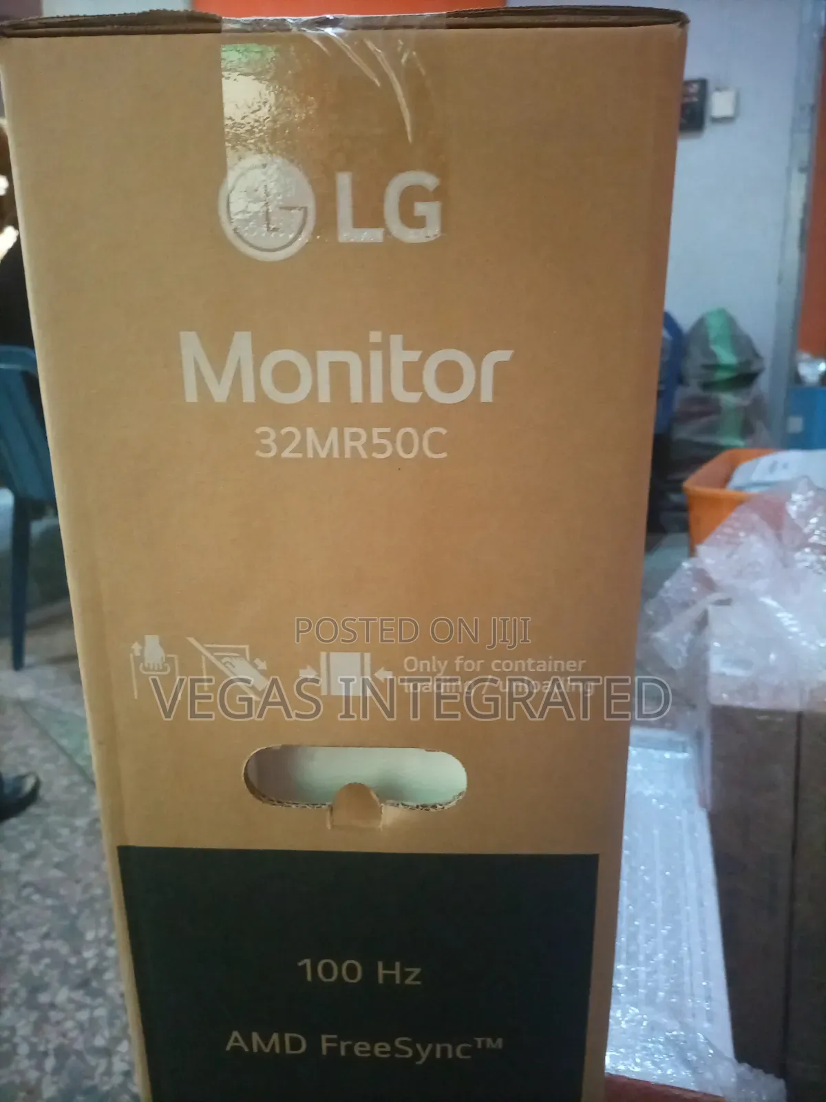 Lg 32" Full Hd Va Curved 100hz Hdmi Monitor
