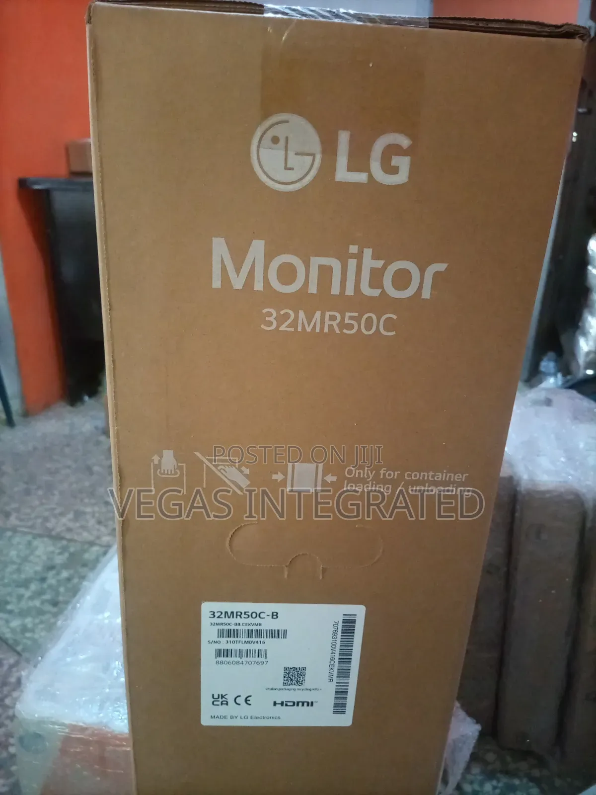 Lg 32" Full Hd Va Curved 100hz Hdmi Monitor