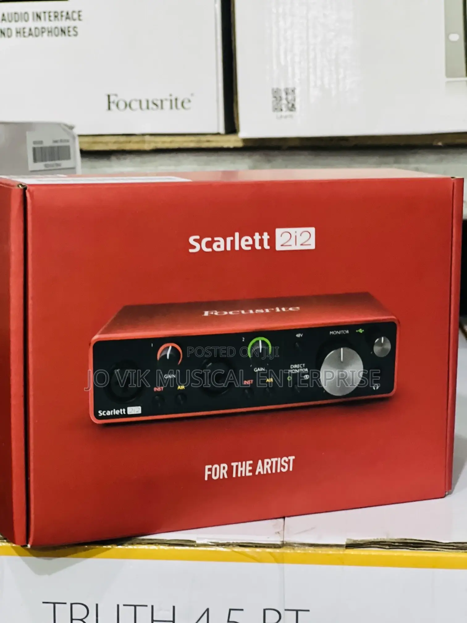 Rent Focusrite Scarlett 2i2 3rd Gen