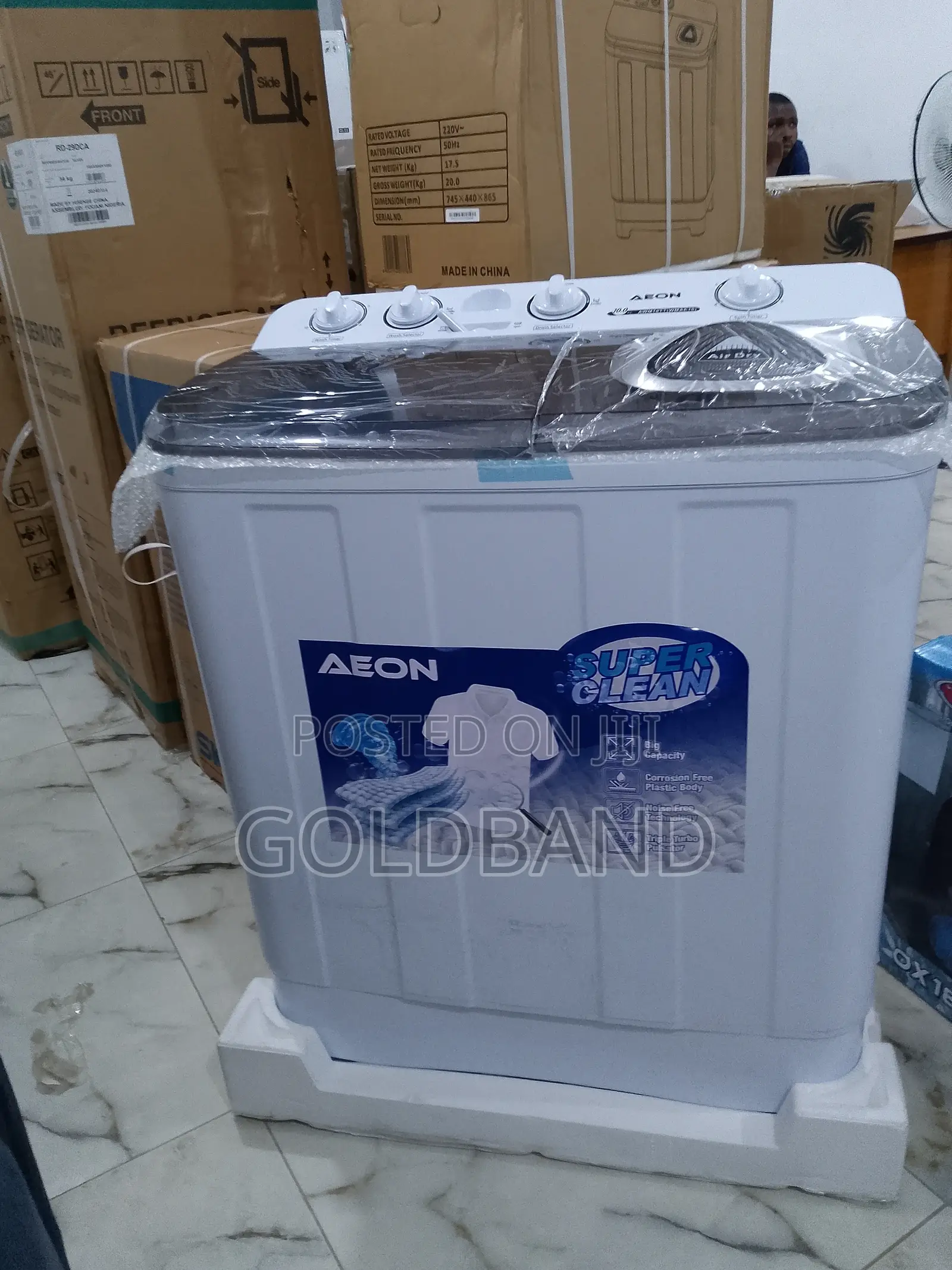 Standard Aeon Awm10tt(Wmae10) Twin Tub Washing Machine