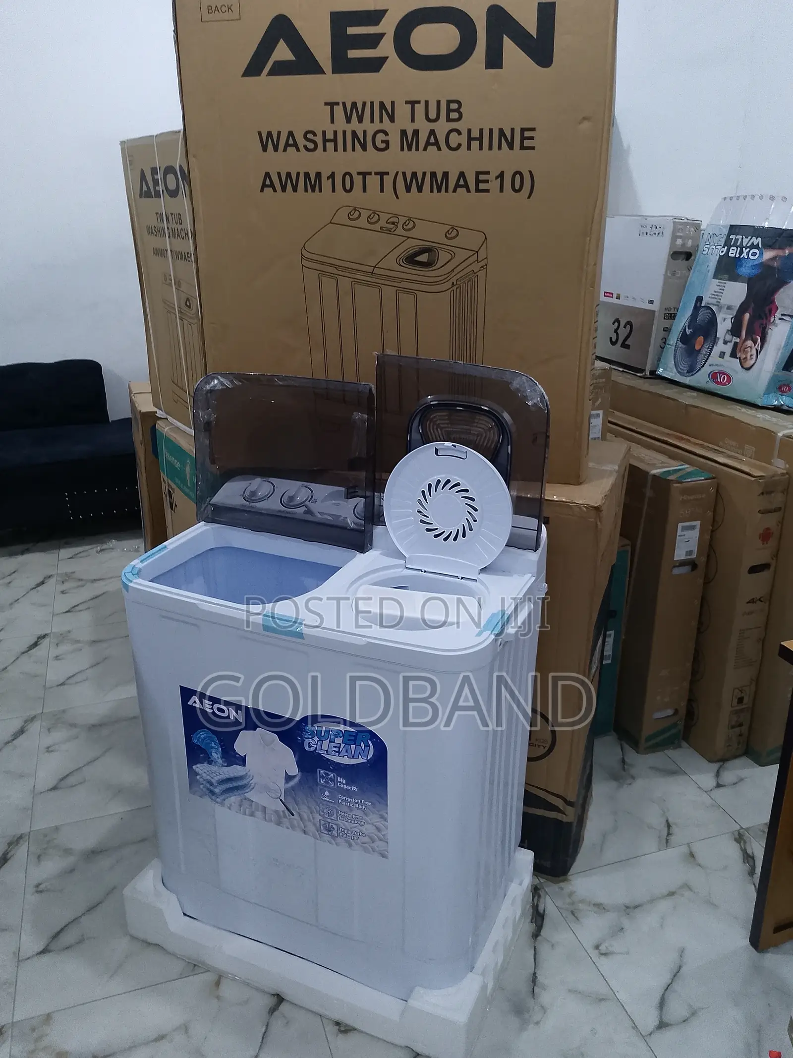 Sleek Aeon Awm10tt(Wmae10) Twin Tub Washing Machine
