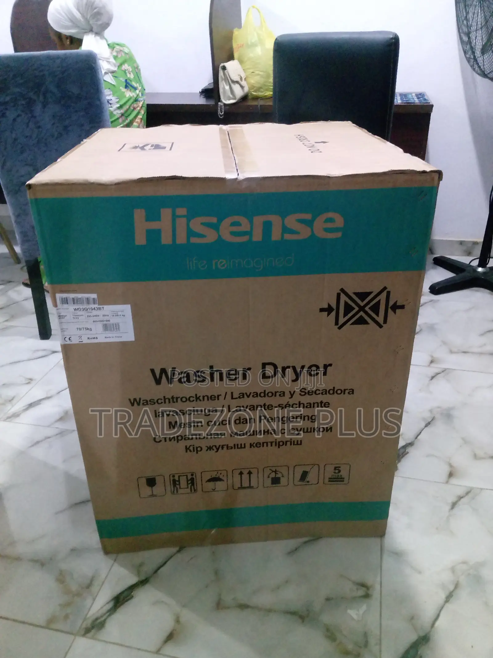 Best Quality Hisense Wash and Dry 10kg Automati Washer