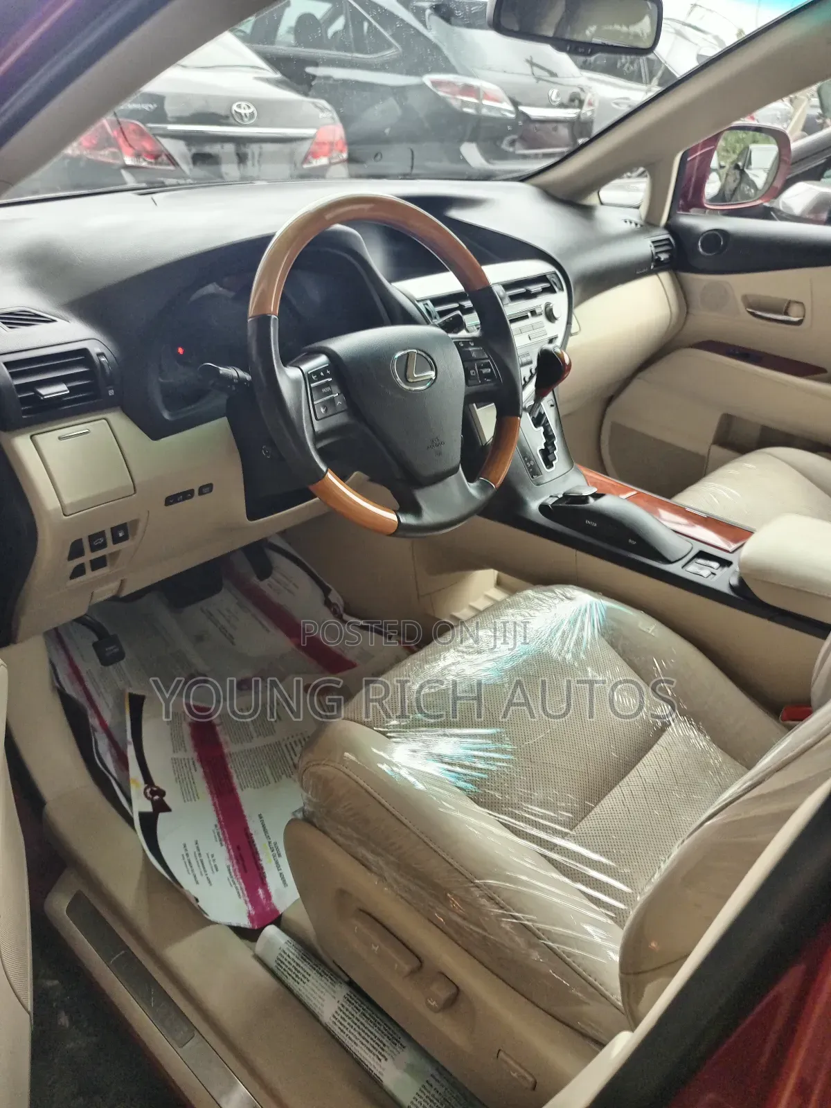Lexus RX 2010 Red