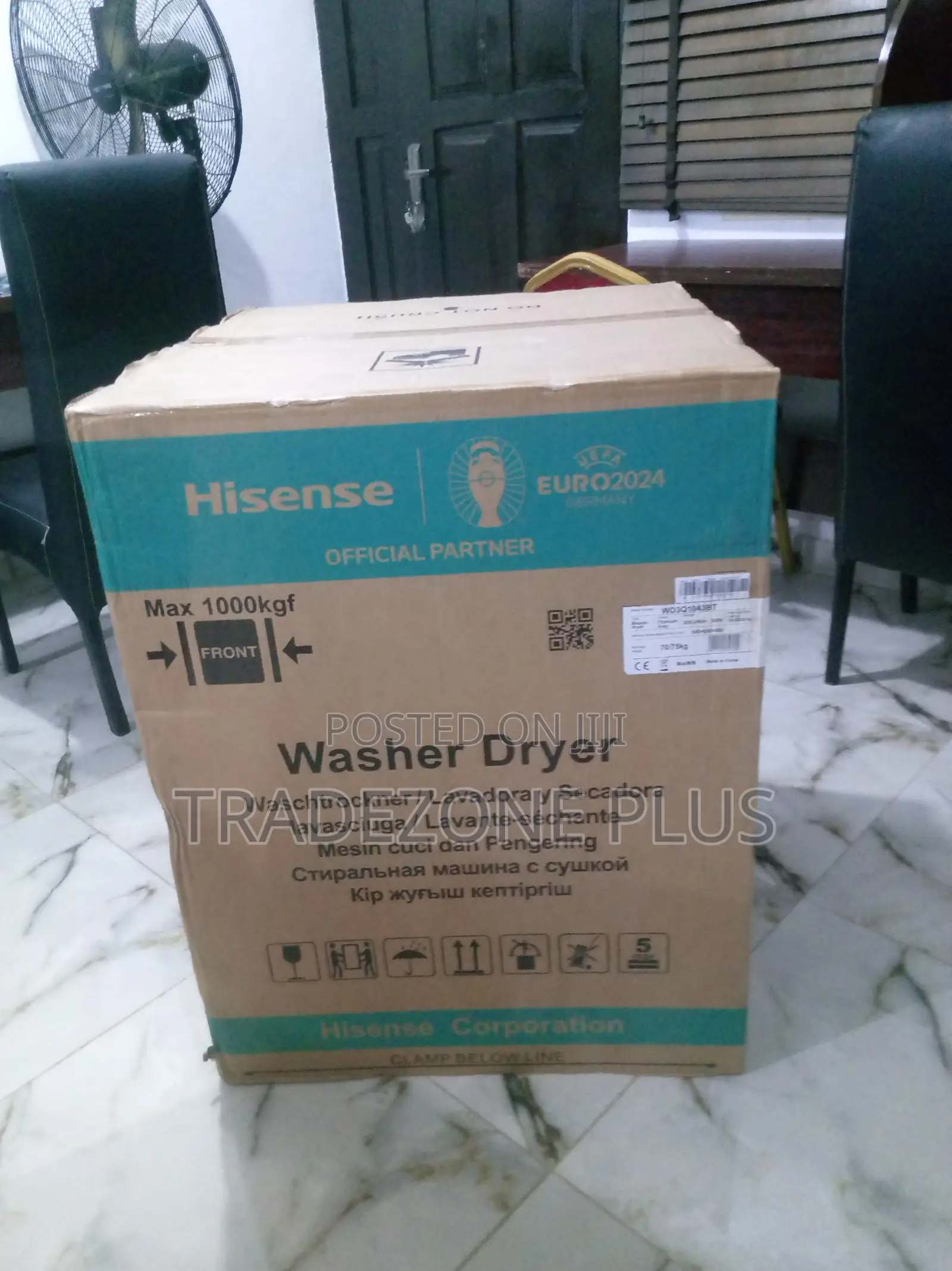 The New Hisense Inverter 10kg Wash and Dry Washing Machine