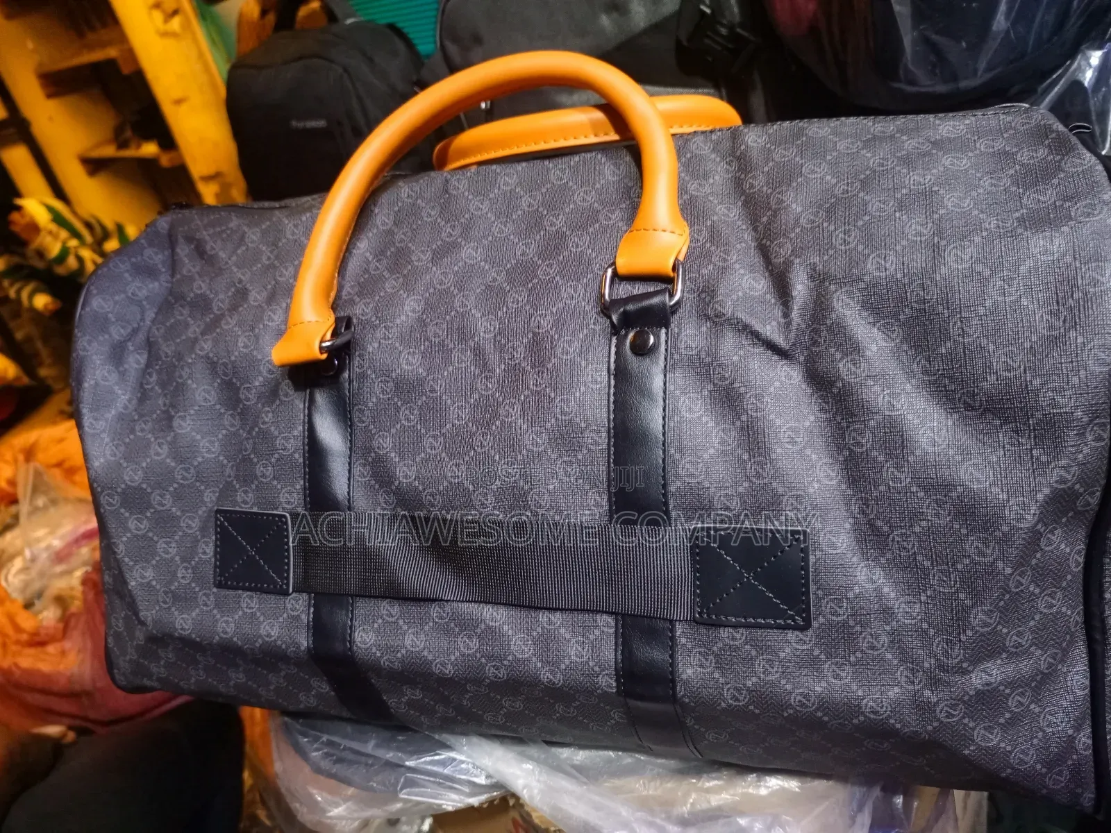 Genuine Leather Duffle Bag