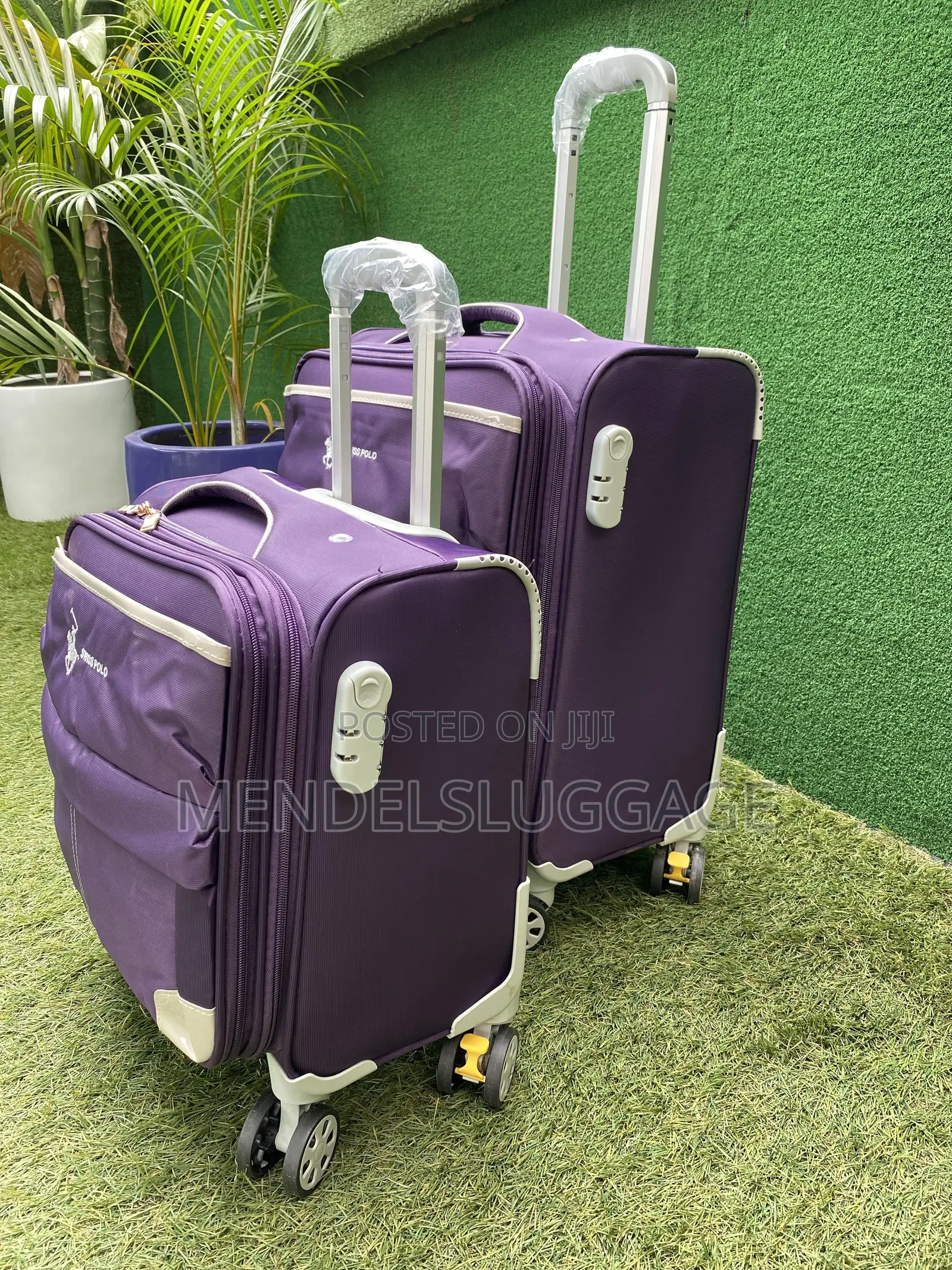 Purple 2 Set Luggage Box