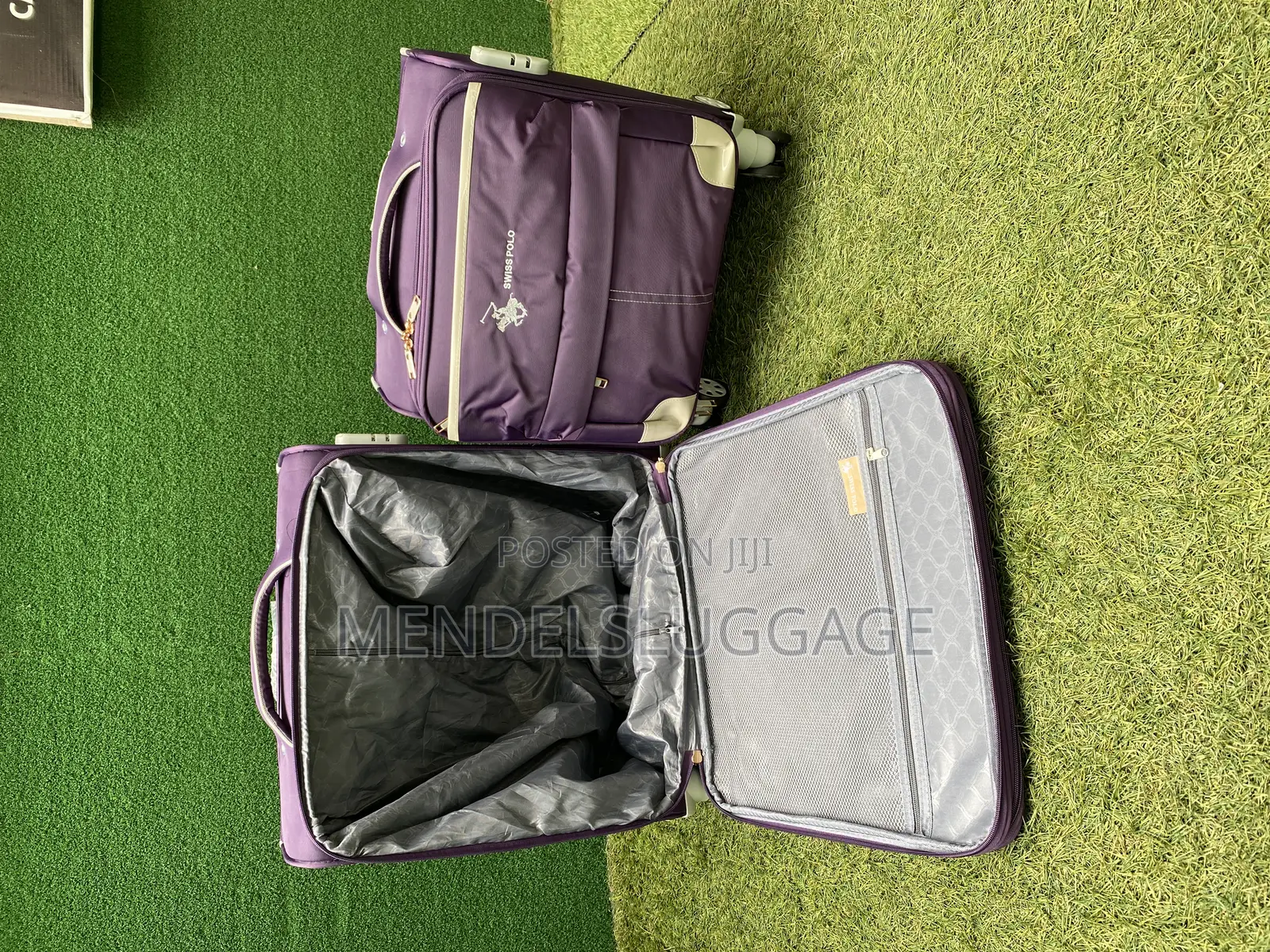 Purple 2 Set Luggage Box