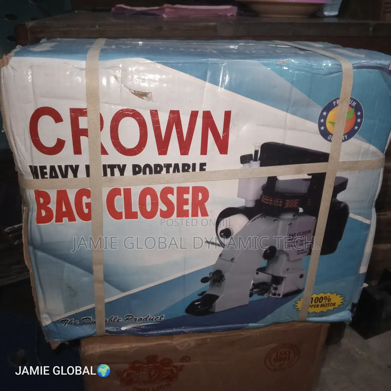 Crown Bag Closer Machine