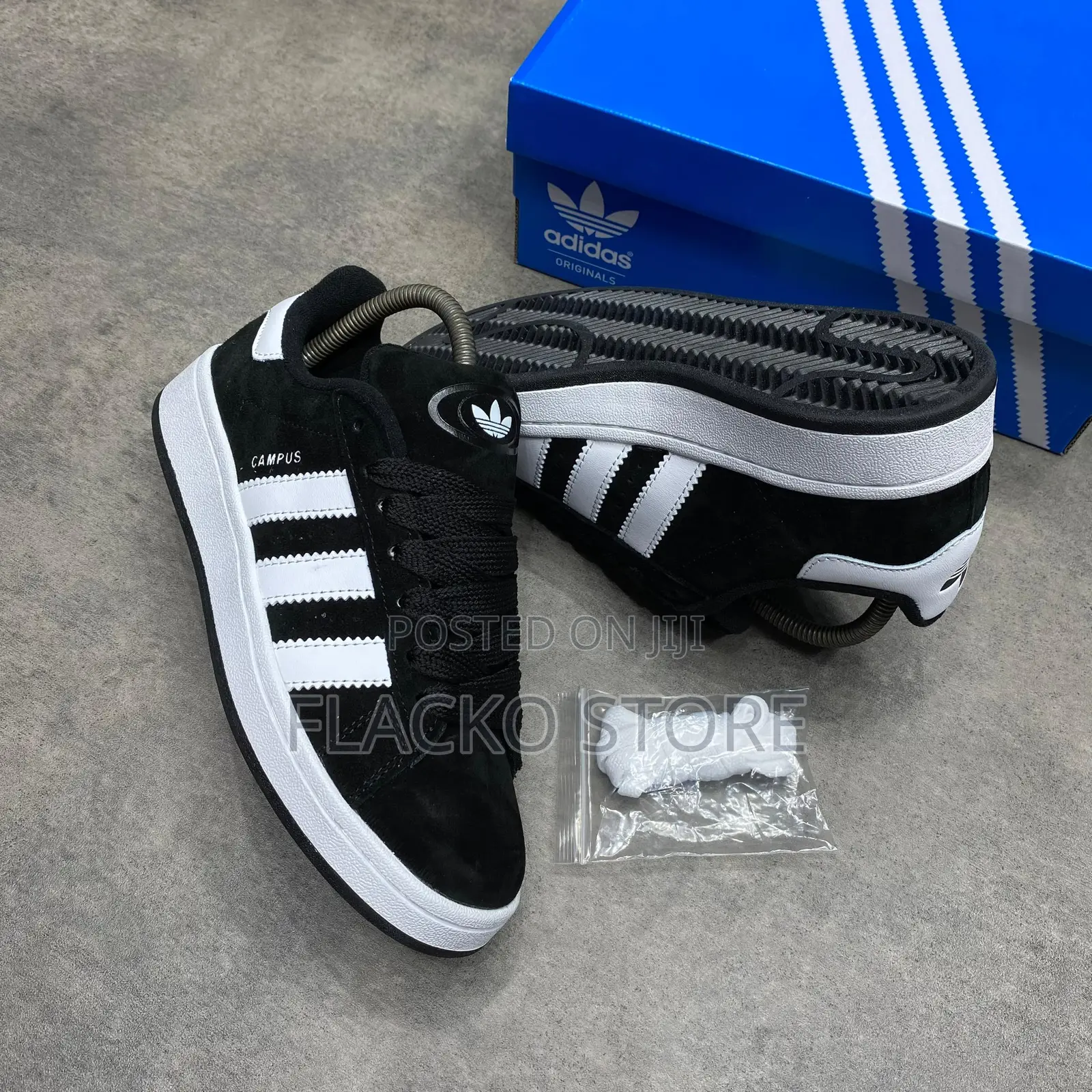 Original Adidas Campus 00s Black Sneakers