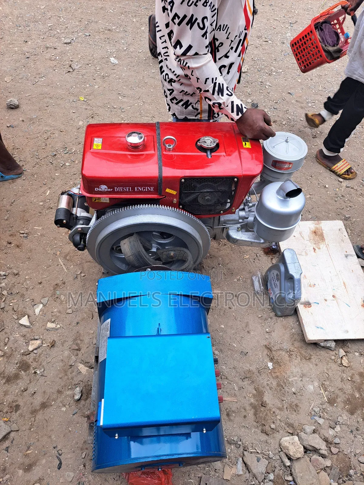 1115 Engine With 20kva Alternator Coil 100% Copper Coil